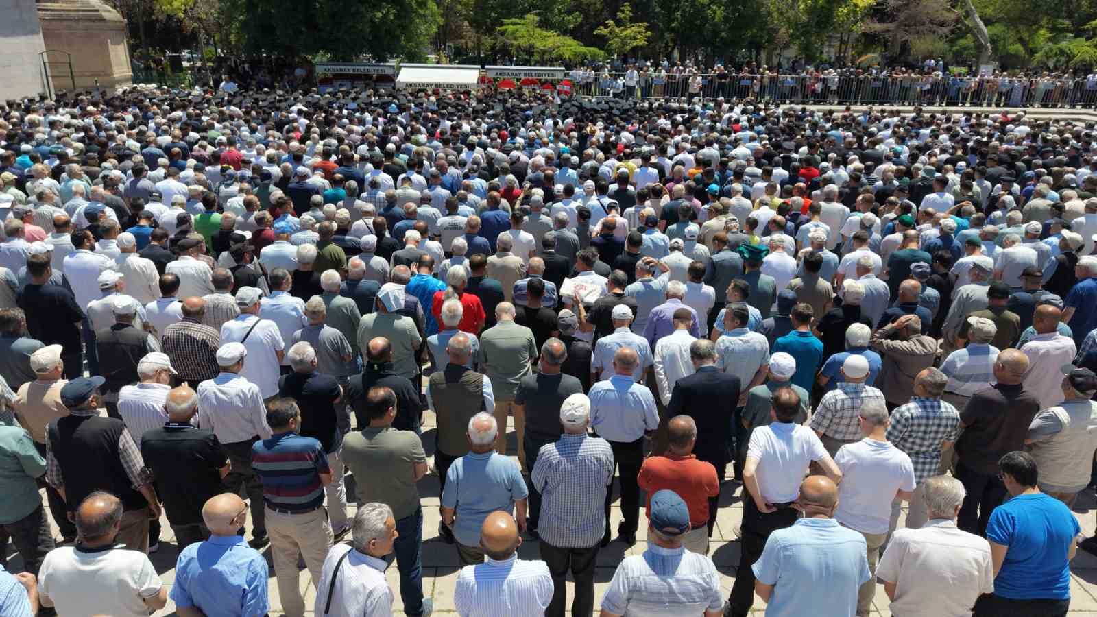 Aksaraylı şehit törenle son yolculuğuna uğurlandı