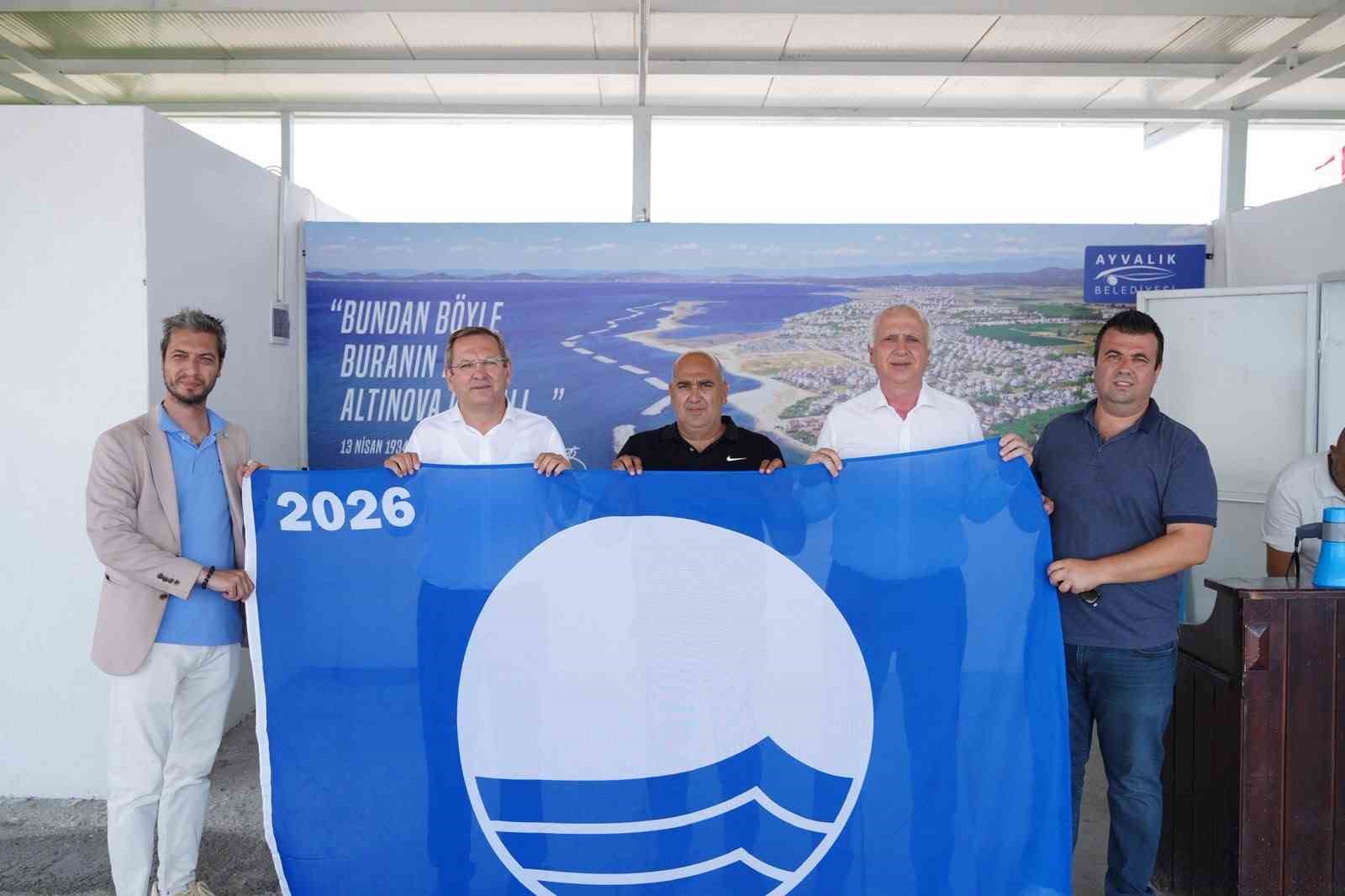 Ayvalık’ta Yeni Kum Adası Plajı hizmete açıldı
