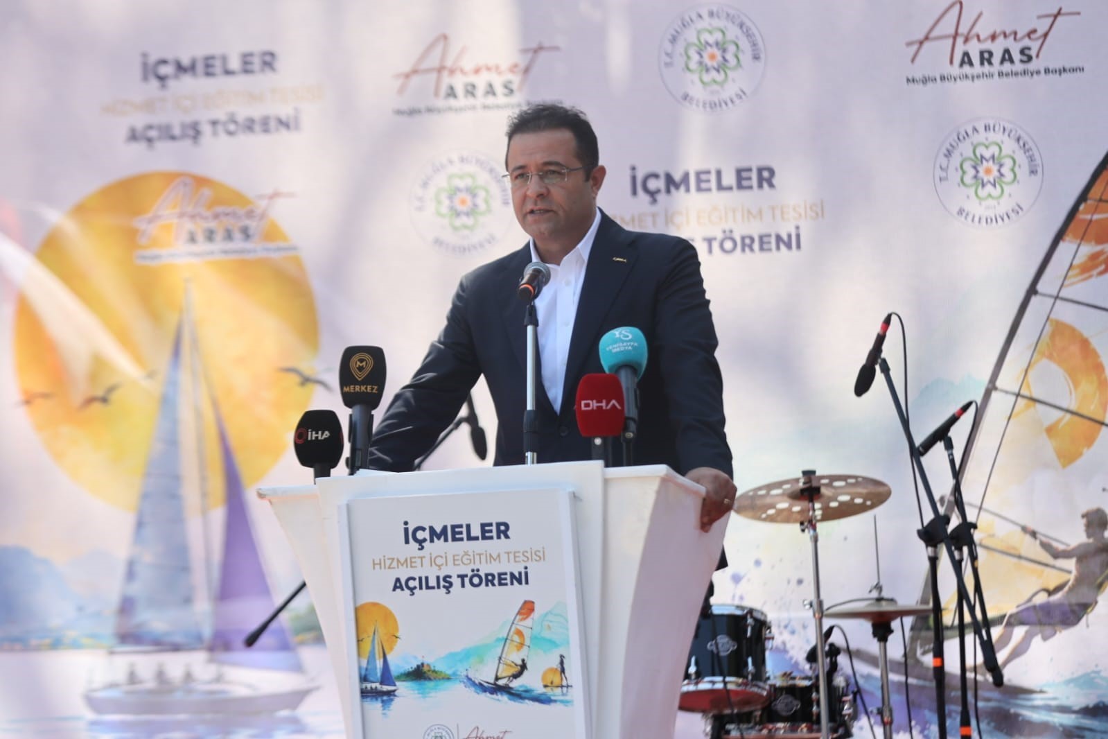 Marmaris’te İçmeler su sporları hizmet içi eğitim tesisi kapılarını açtı