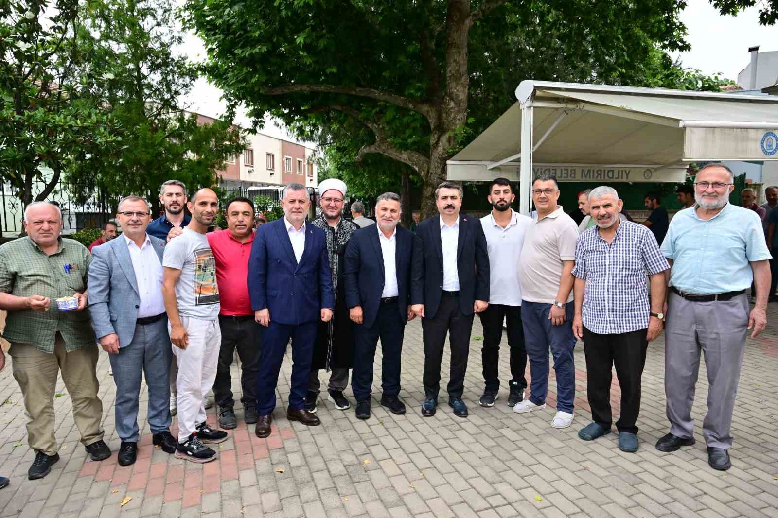 Yıldırım’da mahalle ziyaretleri Samanlı’da devam etti