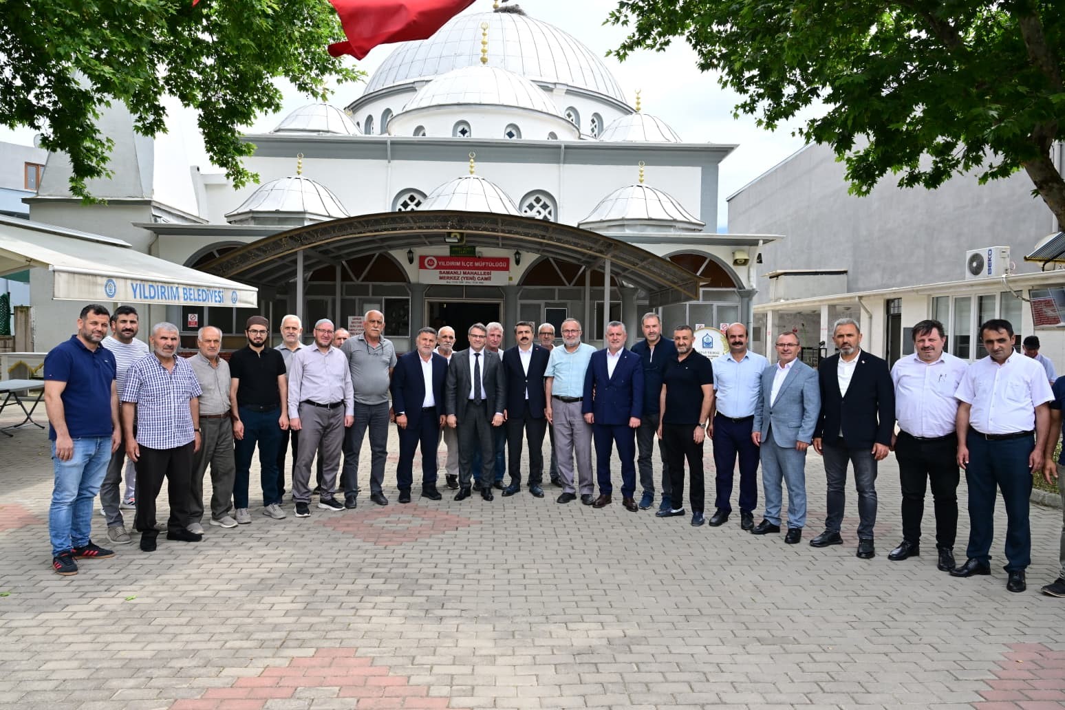Yıldırım’da mahalle ziyaretleri Samanlı’da devam etti