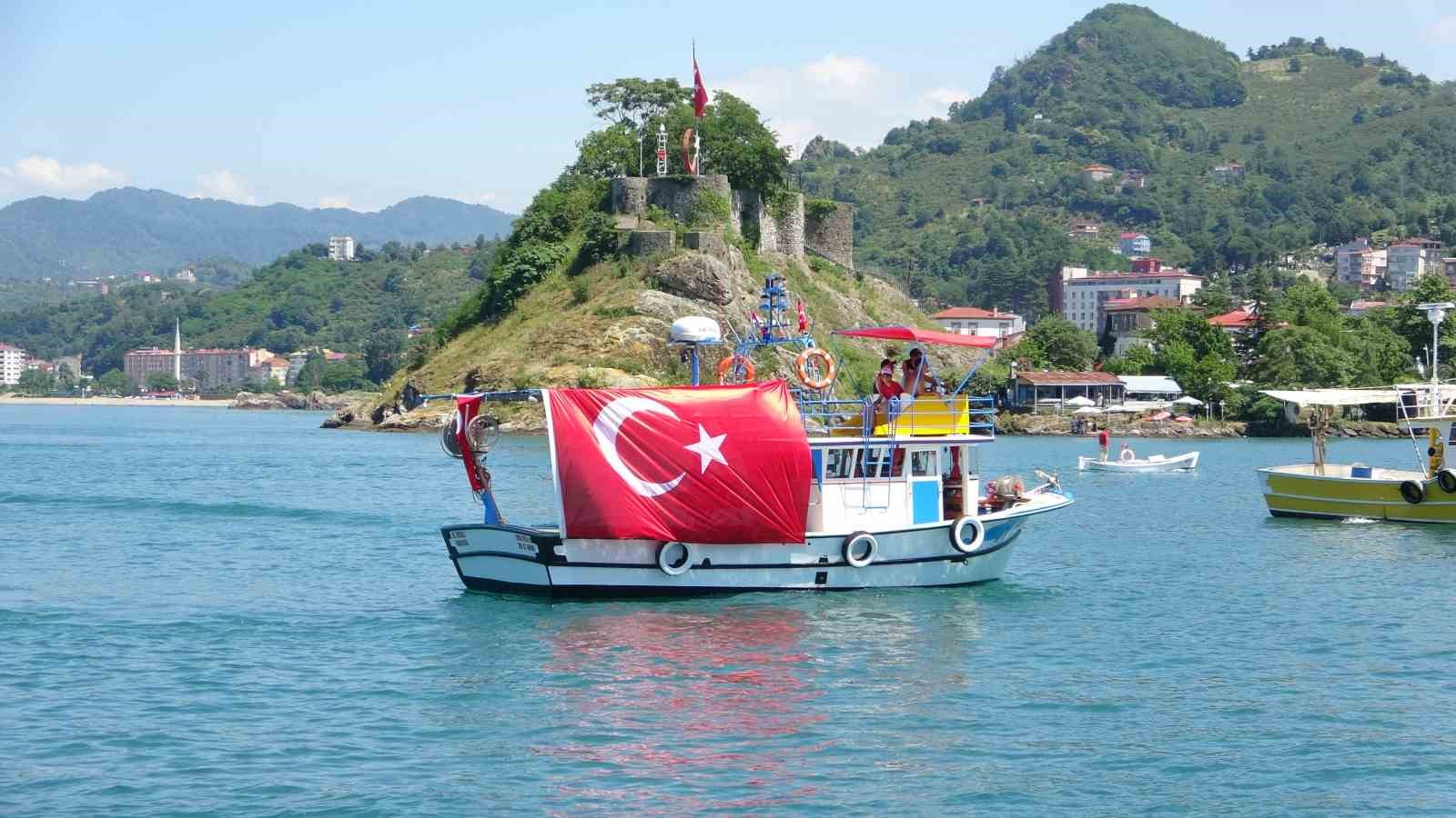 Kabotaj Bayramı Tirebolu’da renkli görüntülere sahne oldu
