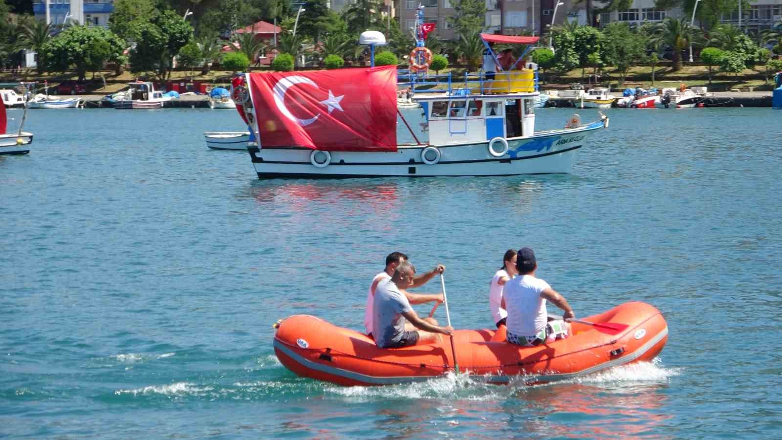 Kabotaj Bayramı Tirebolu’da renkli görüntülere sahne oldu