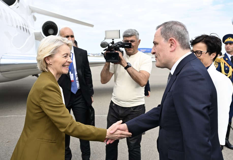 AB Komisyonu Başkanı Leyen, Azerbaycan’da