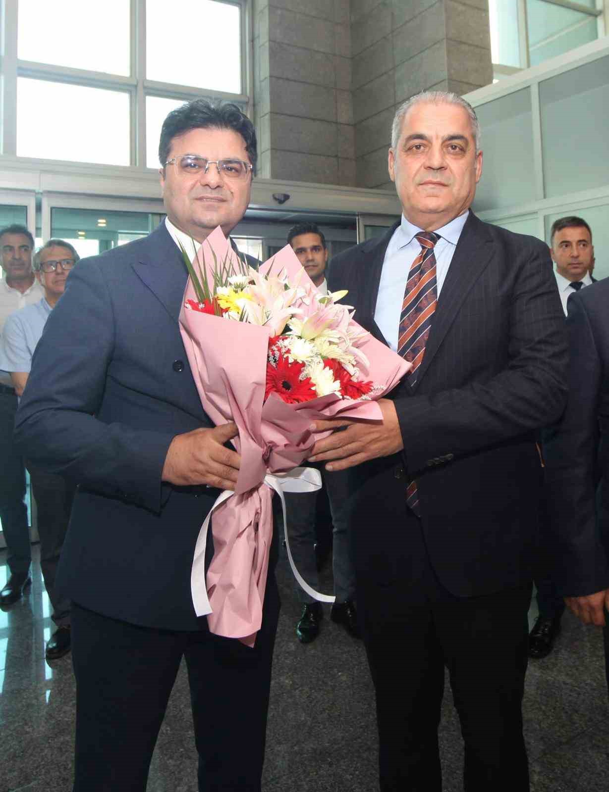 Mersin Cumhuriyet Başsavcısı Ahmet Çelikkol Adana’ya uğurlandı