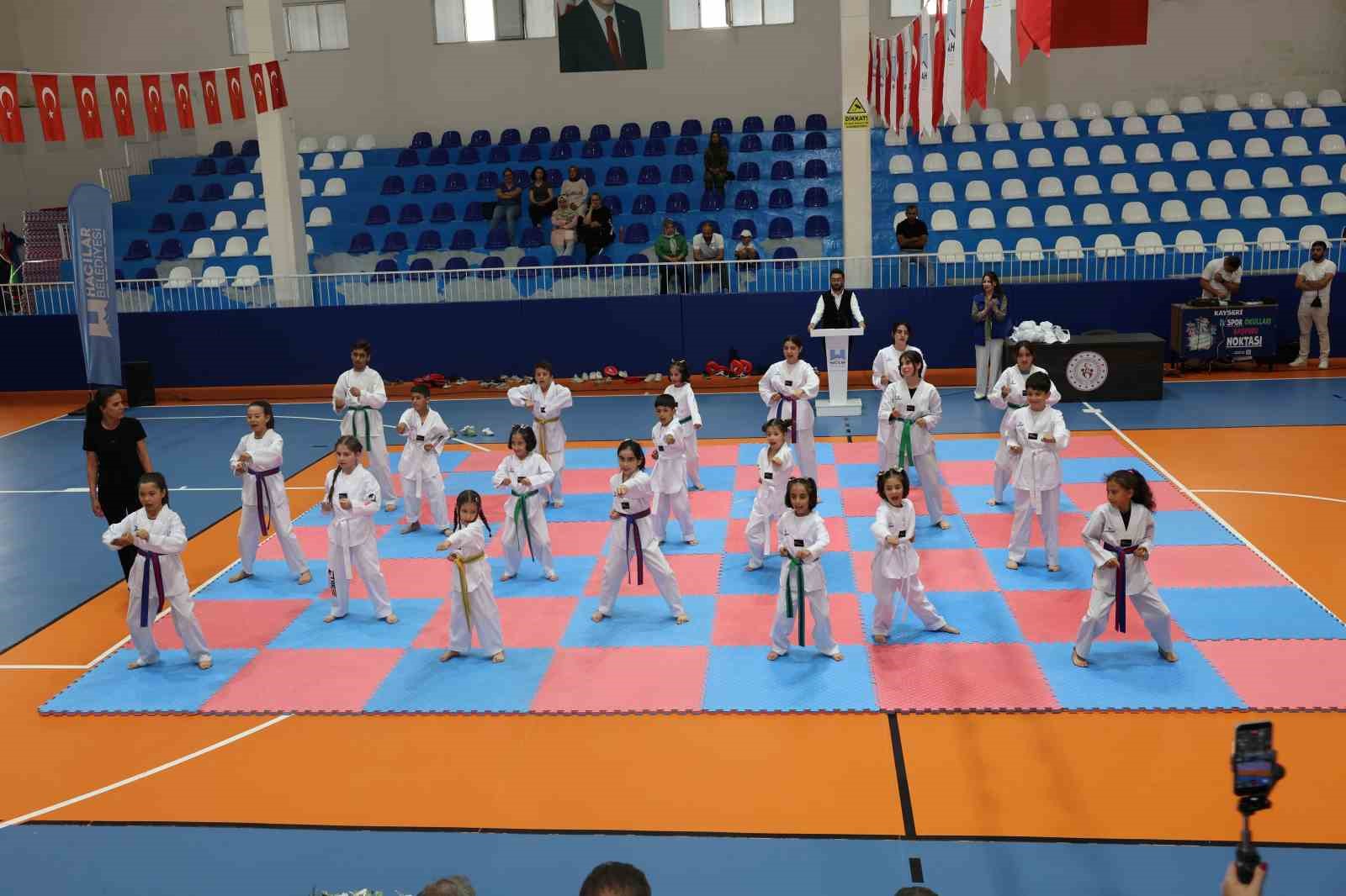 Hacılar’da yaz spor okulları coşkuyla açıldı