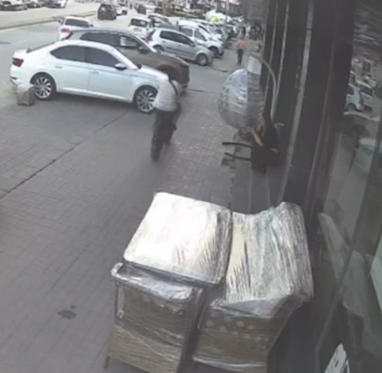 Kırşehir’de otomobile çarpan bisikletli çocuk yaralandı