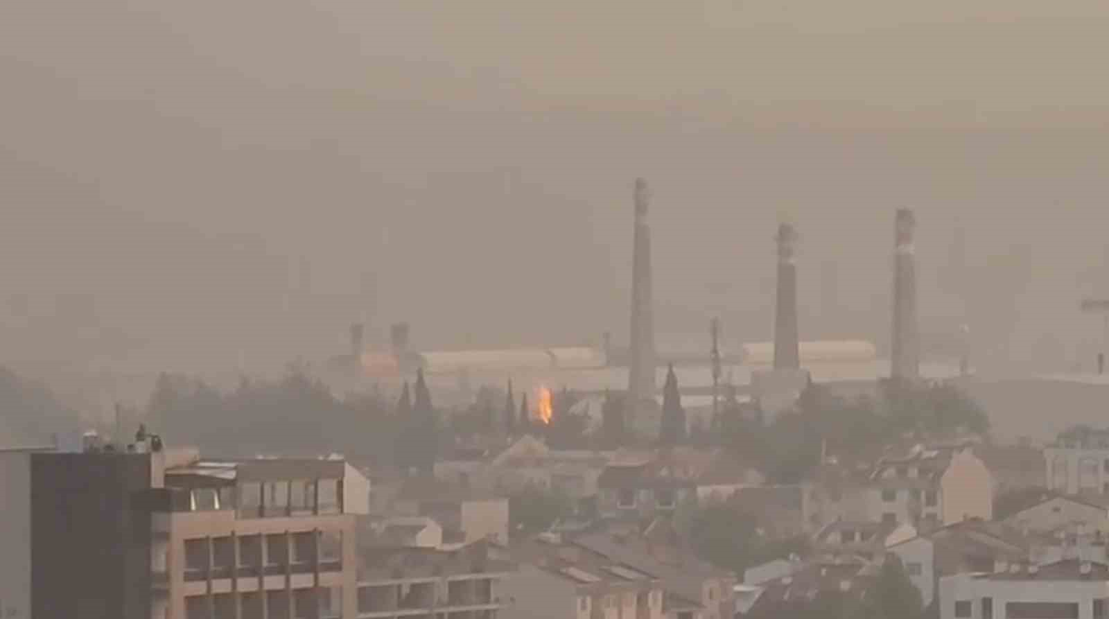 Çanakkale’de yıldırım yangın çıkardı
