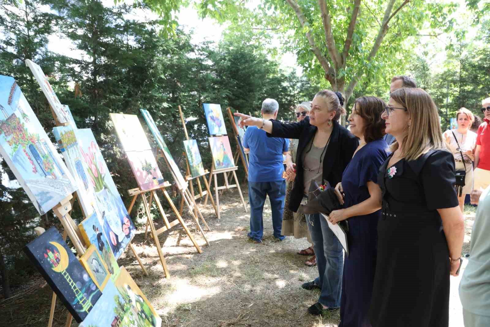 Nilüfer’in olgun gençlerinden yıl sonu sergisi