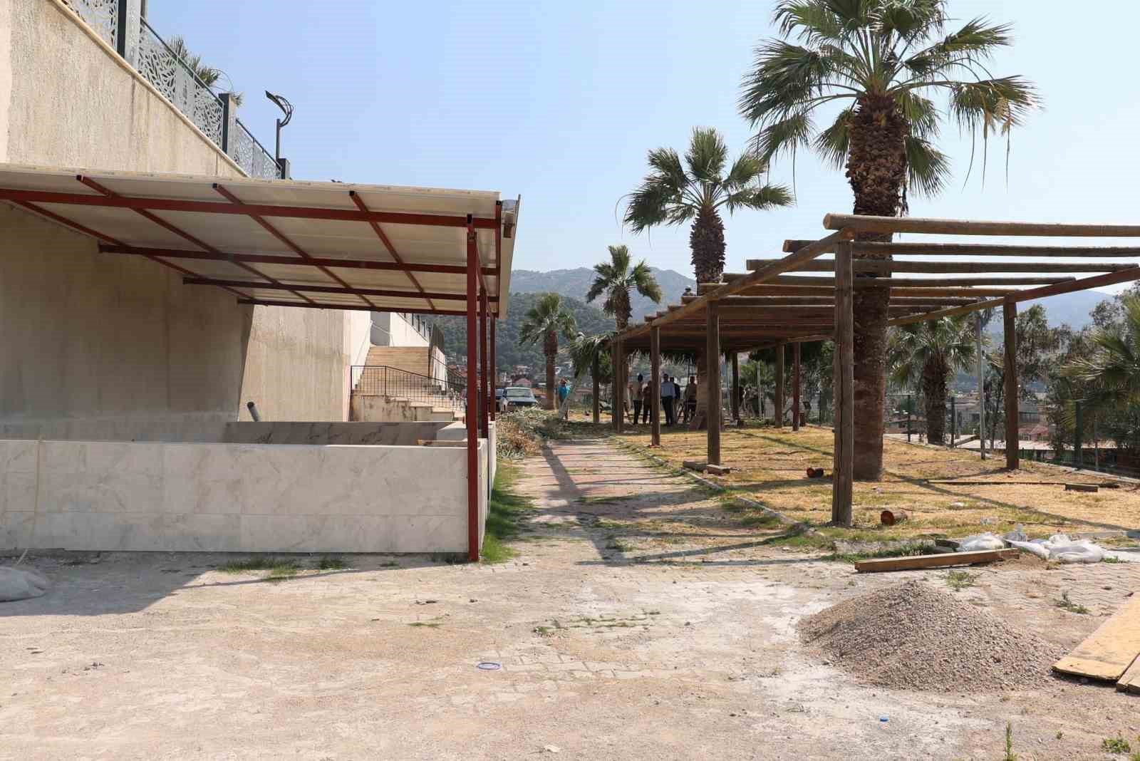 Koçarlı’da Millet Bahçesi’ne yeni cemiyet alanı
