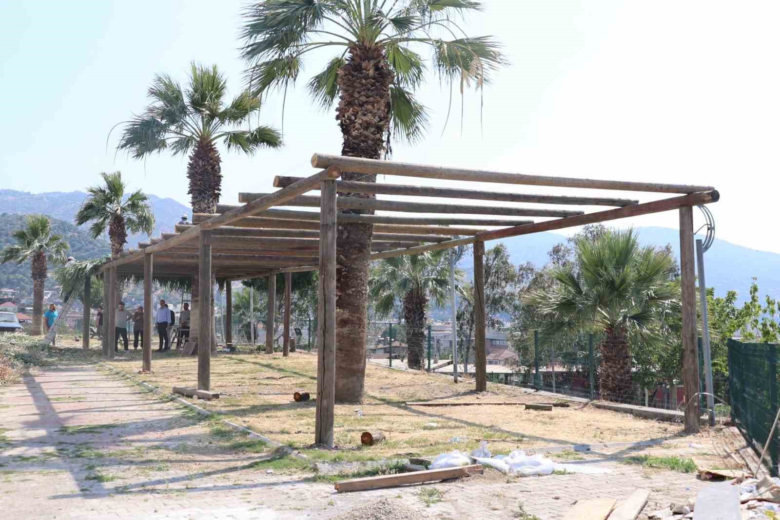 Koçarlı’da Millet Bahçesi’ne yeni cemiyet alanı