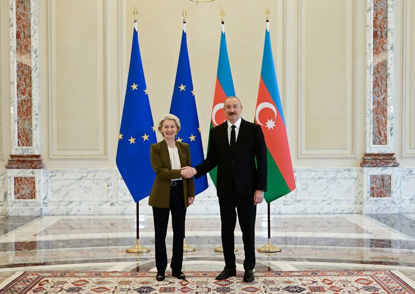 AB Komisyonu Başkanı Leyen: "Kafkasya’daki bağlantı projelerini desteklemek amacıyla 200 milyon euro hibe sağlayacağız"