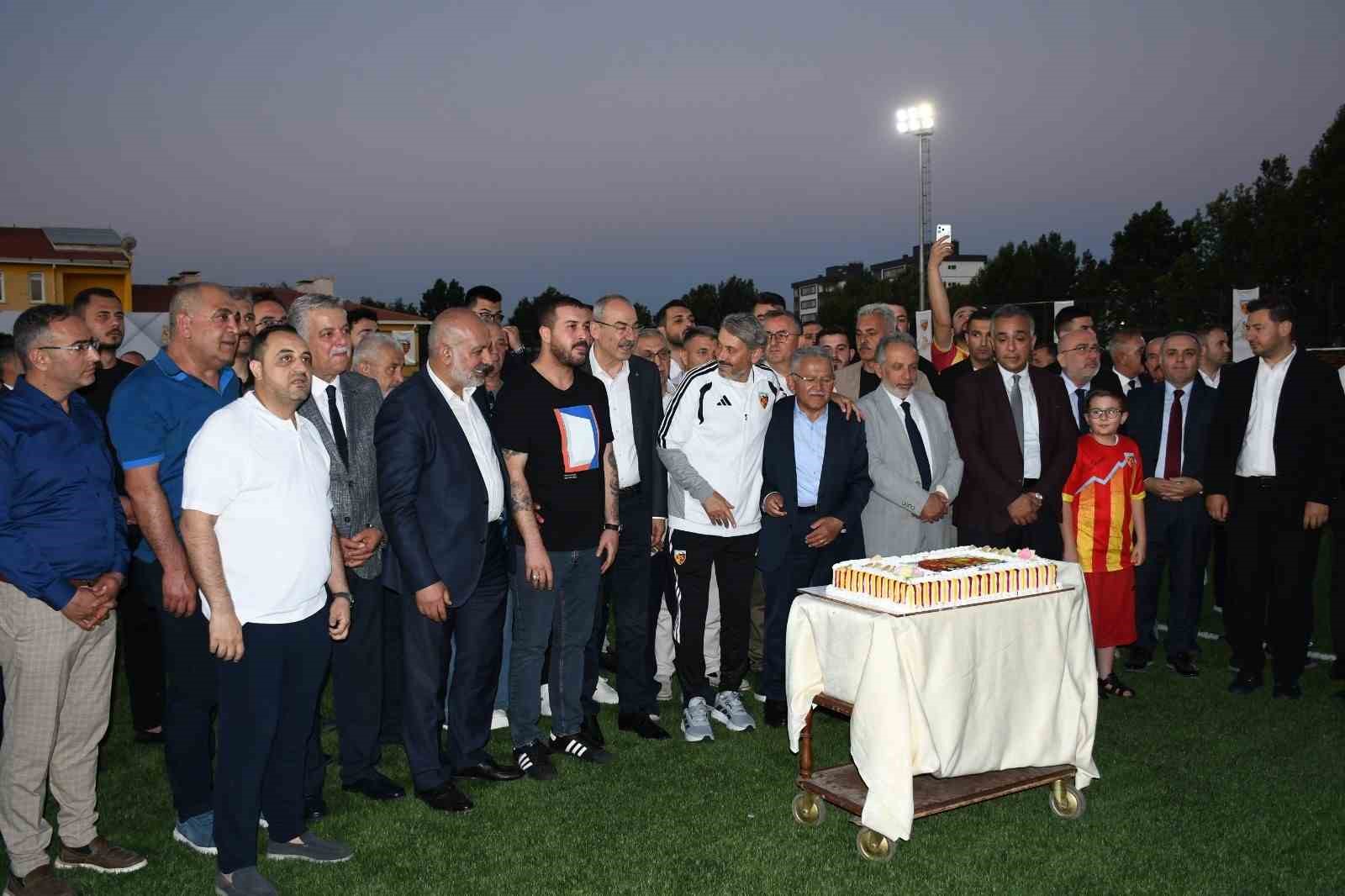 Kayserispor 60. yılını coşkuyla kutladı