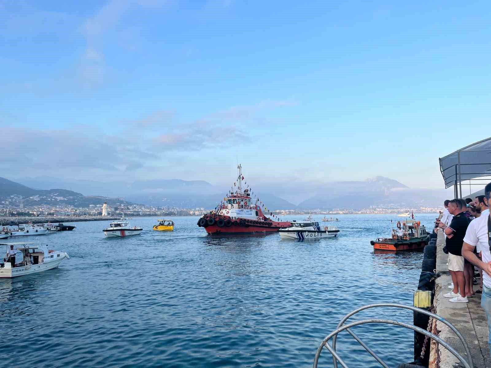 Alanya’da Kabotaj Bayramı coşkuyla kutlandı