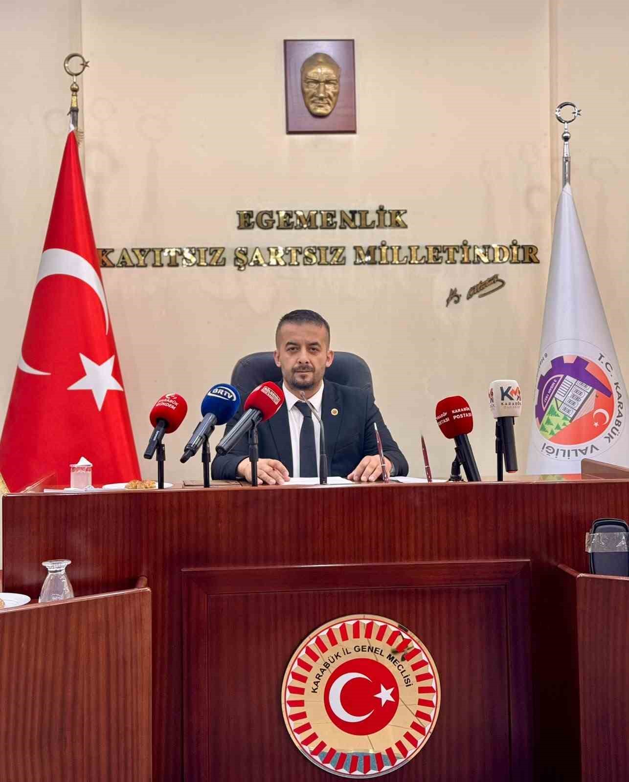 Karabük’te yaz dönemi su ihtiyacına yönelik tedbirler artırıldı