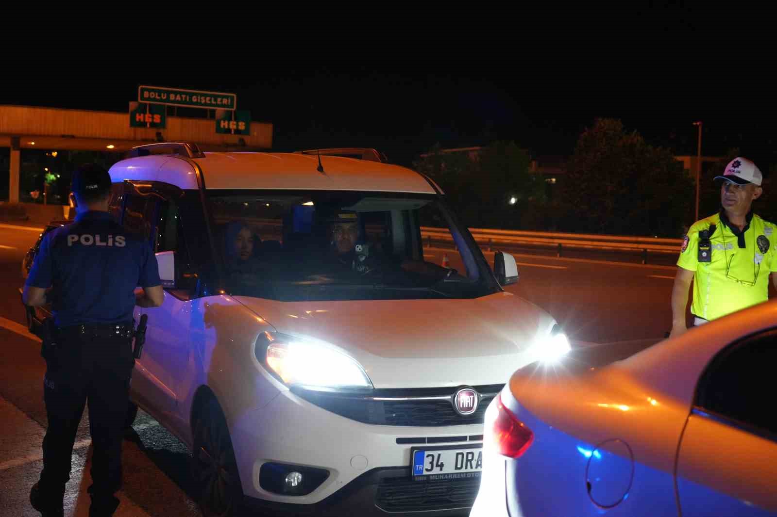 İstanbul ile Ankara’nın köprüsü Bolu geçişinde NATO denetimleri