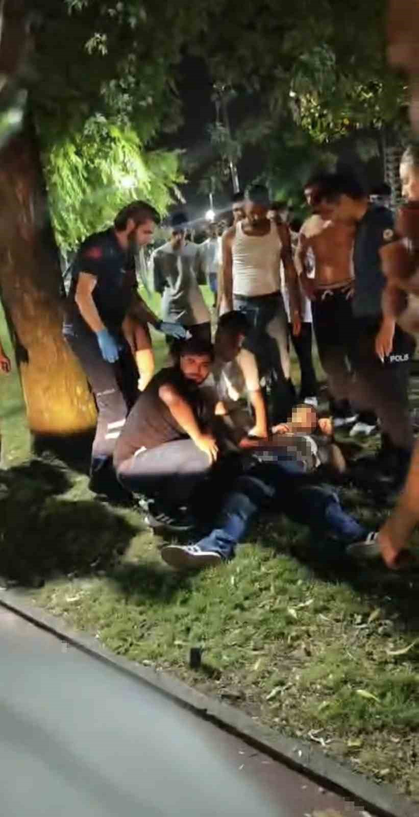 ‘Yan baktın’ kavgası kanlı bitti: 1 yaralı