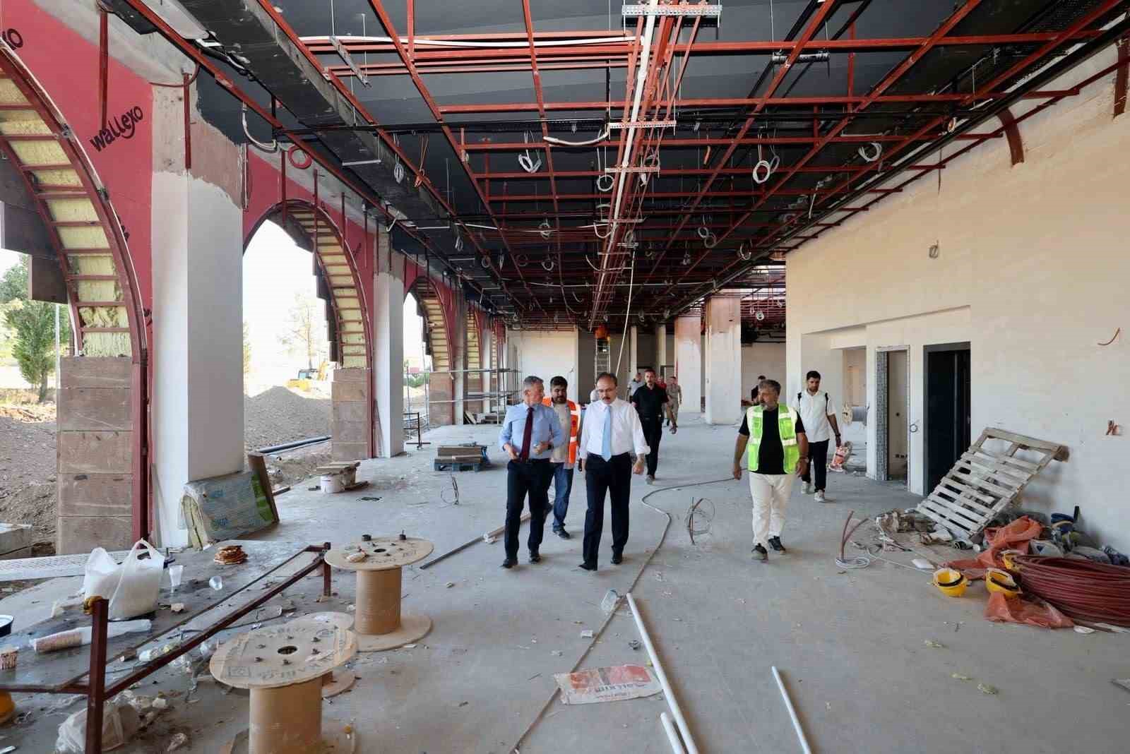 Siirt Havalimanı yeni terminalinde sona yaklaşıldı