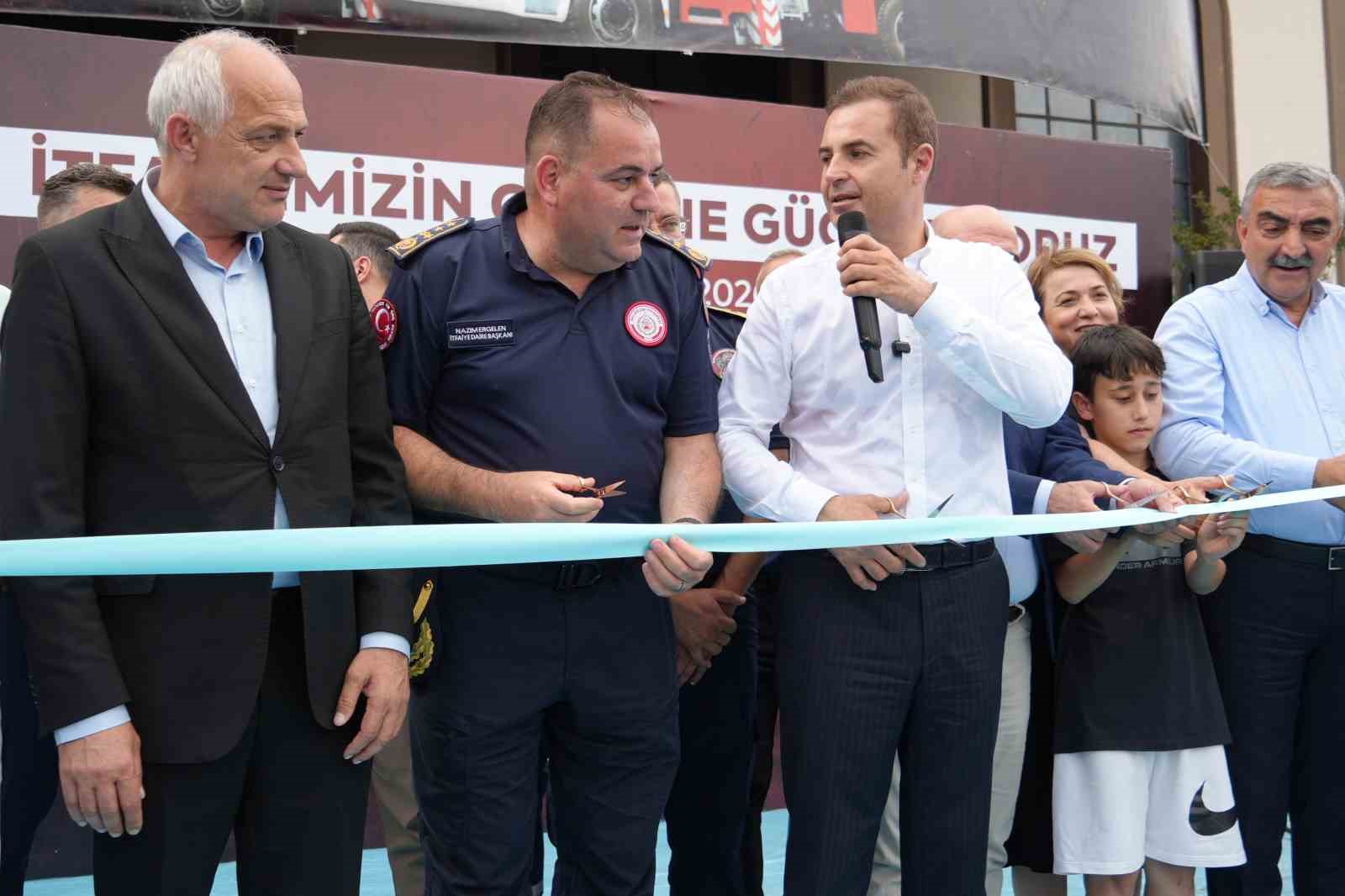 Bölgenin en büyük itfaiye filosu Balıkesir’de kuruluyor