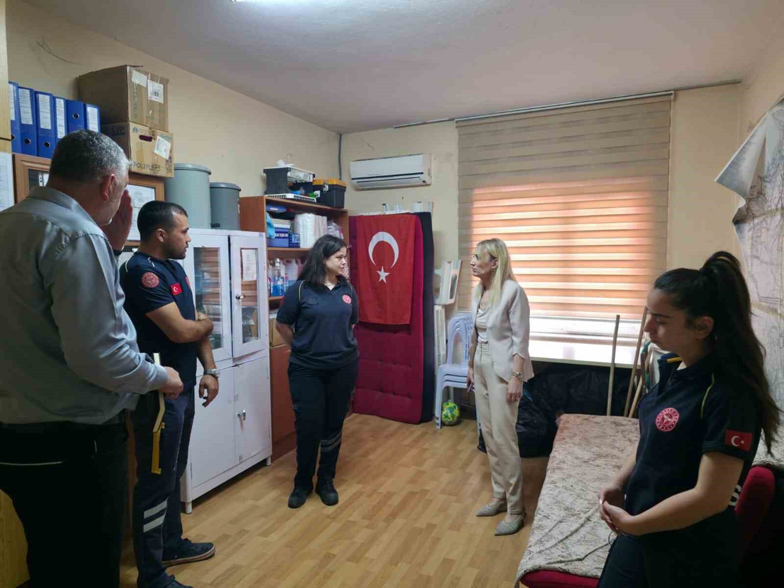 İl Sağlık Müdürü Başaran Akça, Kavaklıdere’deki sağlık tesislerinde incelemelerde bulundu