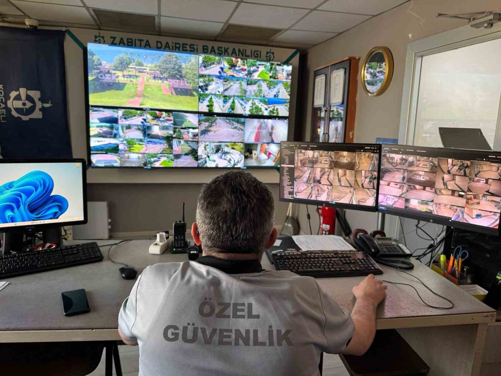 Kocaeli’deki millet bahçelerinde 7/24 güvenlik mesaisi