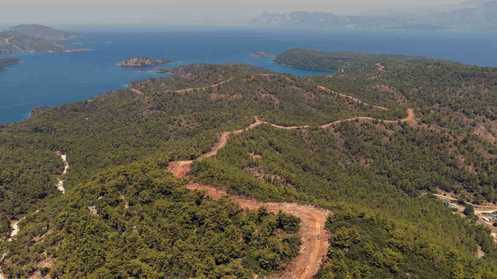 Muğla ve Aydın’da Orman yangın şerit yolu uzunluğu 2 bin kilometreye çıkıyor