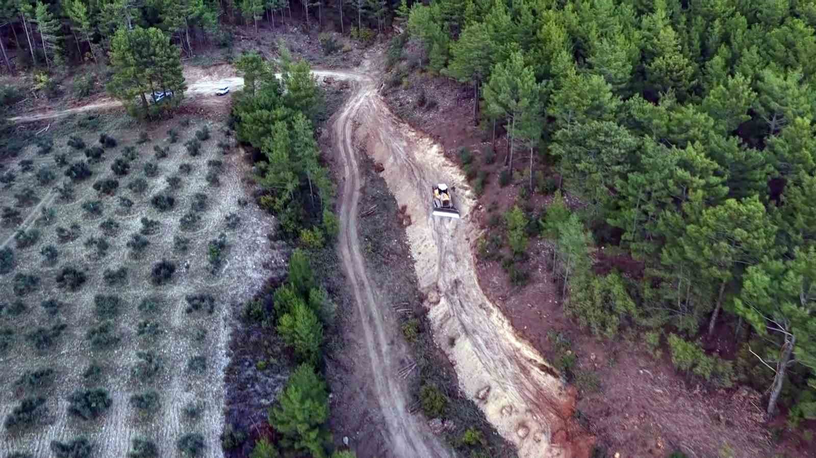 Muğla ve Aydın’da Orman yangın şerit yolu uzunluğu 2 bin kilometreye çıkıyor
