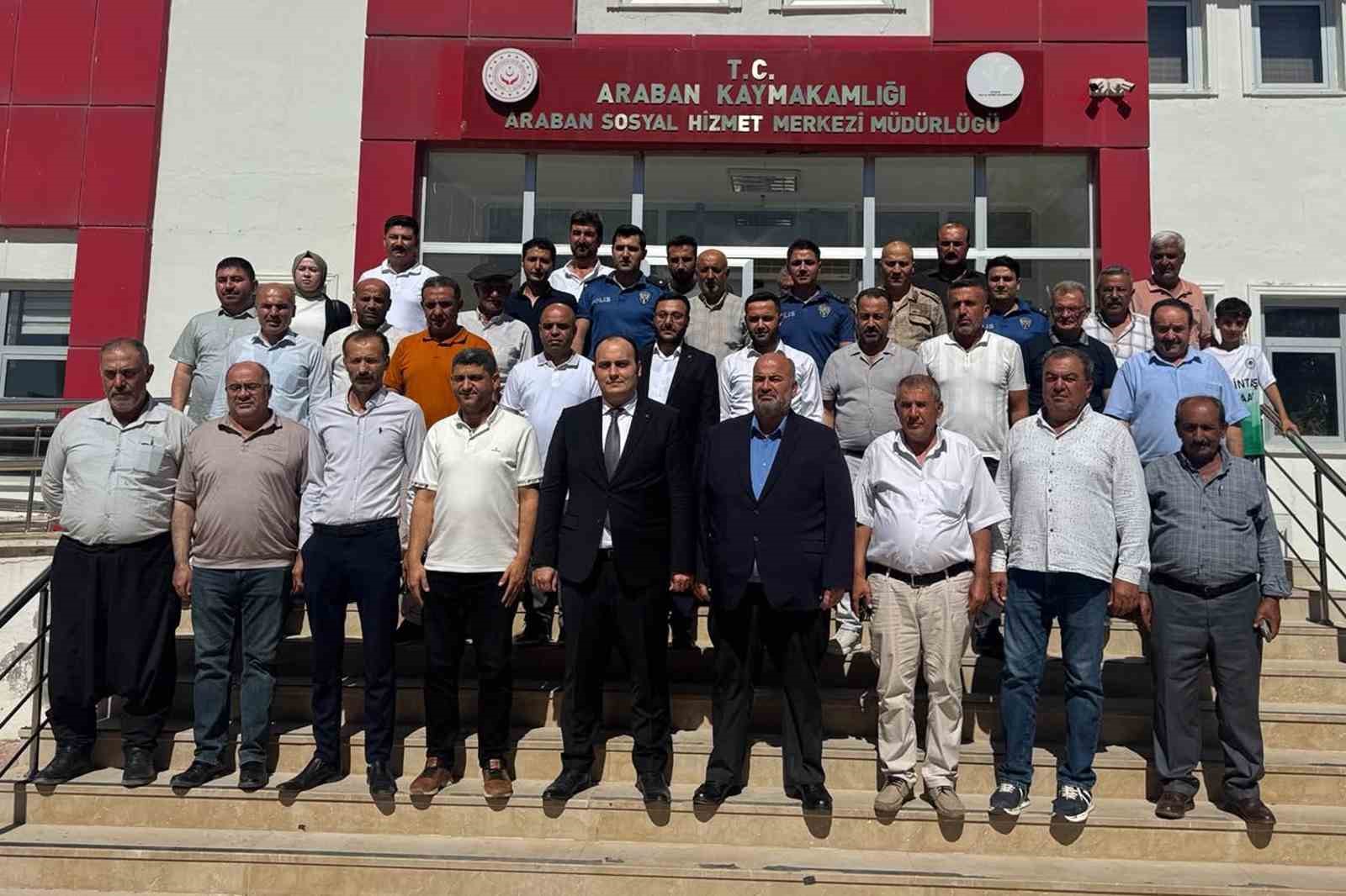 Kaymakam İşçimen için veda programı düzenlendi