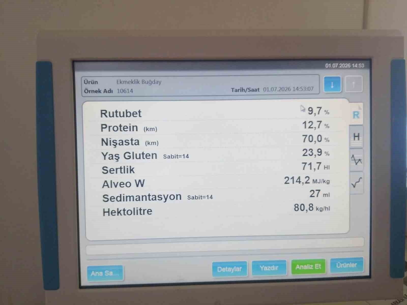 Geliboolu’da TMO alım noktalarında inceleme