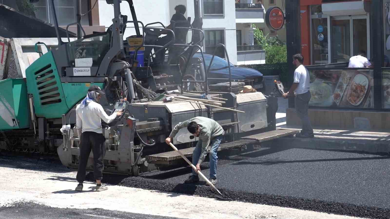 Kestel Belediyesi, ilçe genelinde 20 bin ton asfalt serimiyle