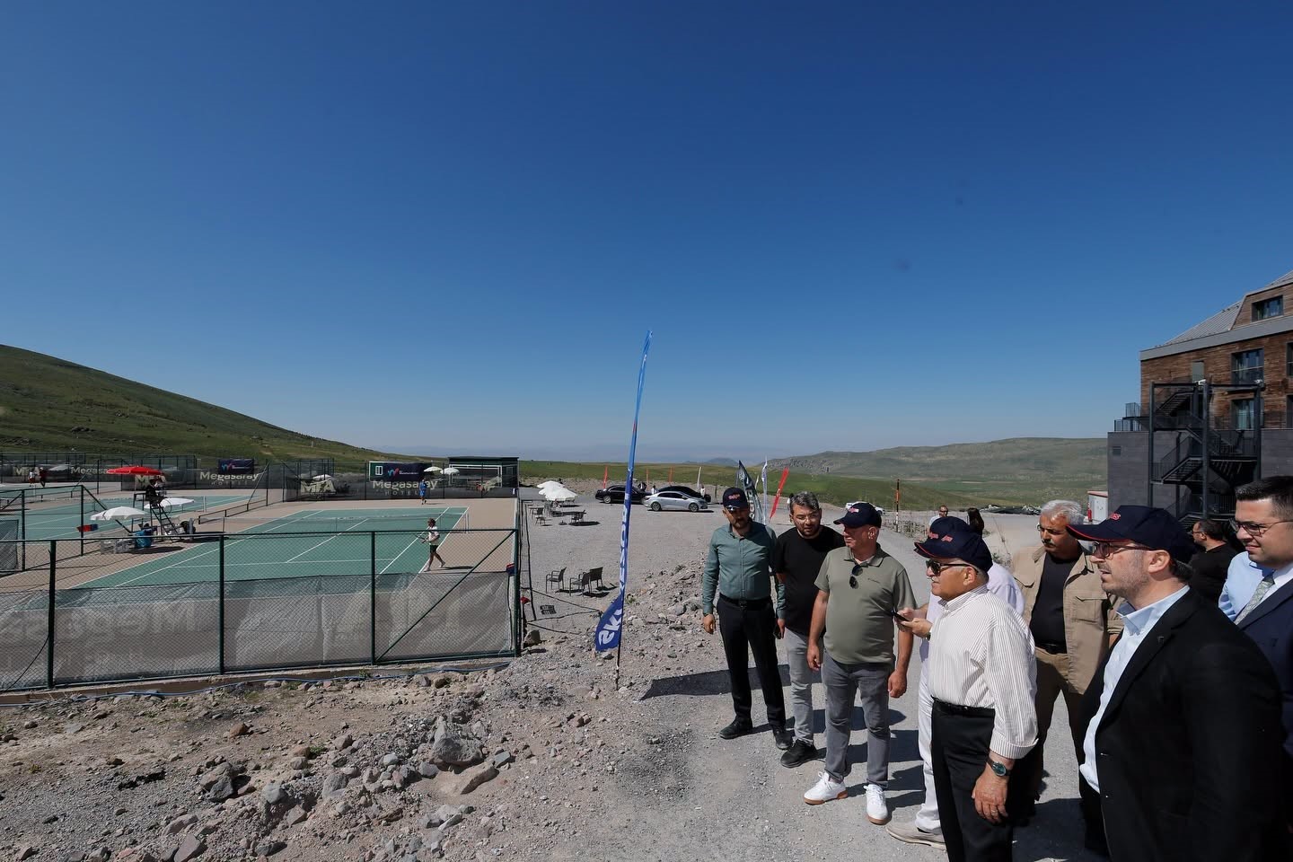 Erciyes’te 52 ülkeden bin tenisçi Dünya Tenis Turu’nda ter döktü