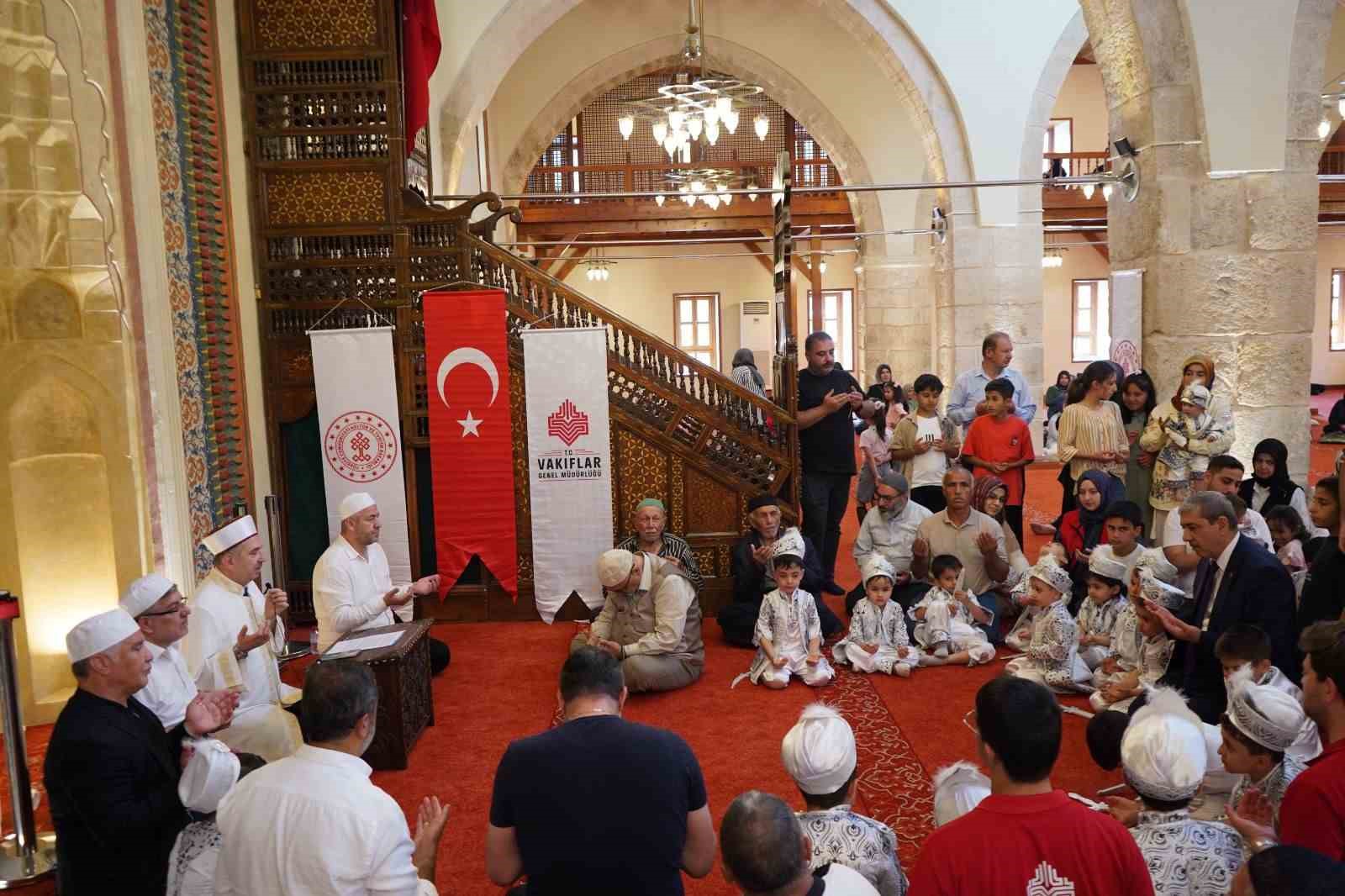 Vakıflar Genel Müdürlüğü Geleneksel Sünnet Şölenleri başladı