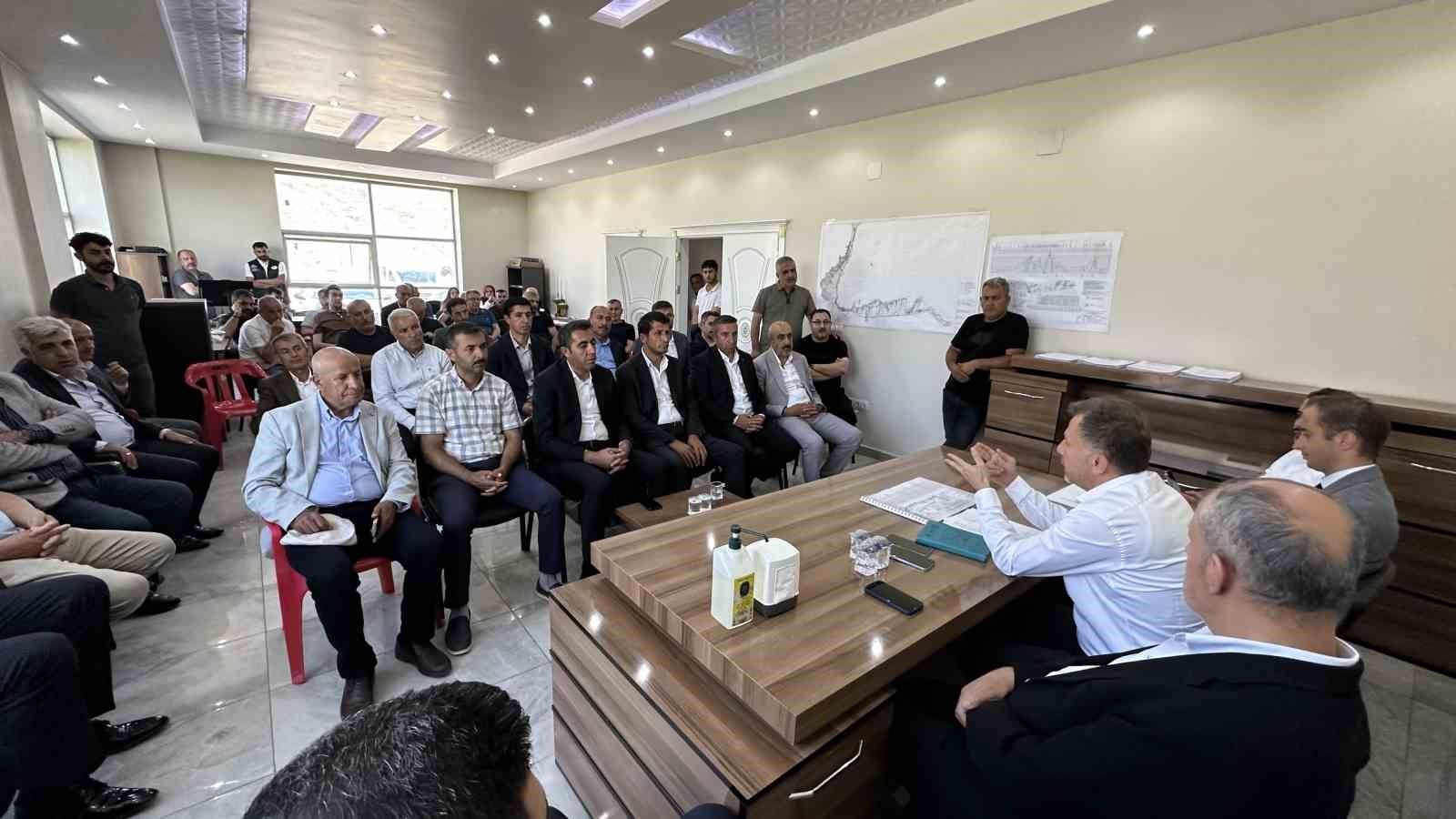 Dilimli Barajı Sulama Projesi’nde güzergah incelemesi başlatıldı