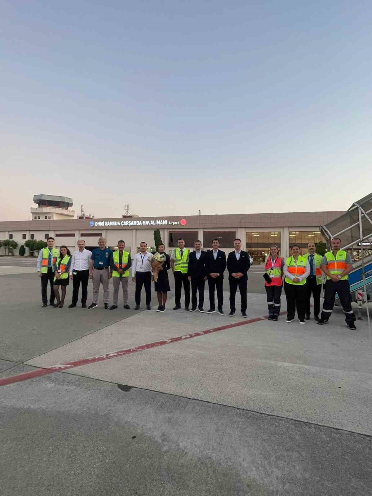Samsun’dan Bodrum’a direkt seferler başladı