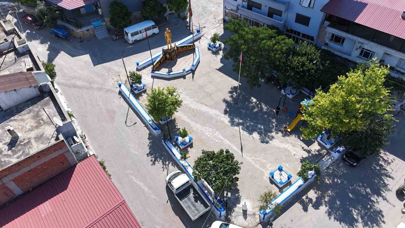 Bozdoğan Yazıkent’te peyzaj ve çevre düzenlemesi