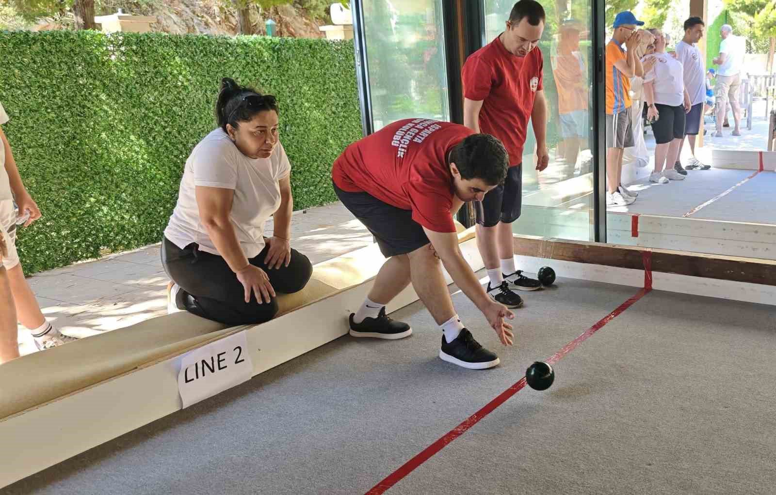 Özel sporcular Bocce Türkiye şampiyonası Muğla’da başladı