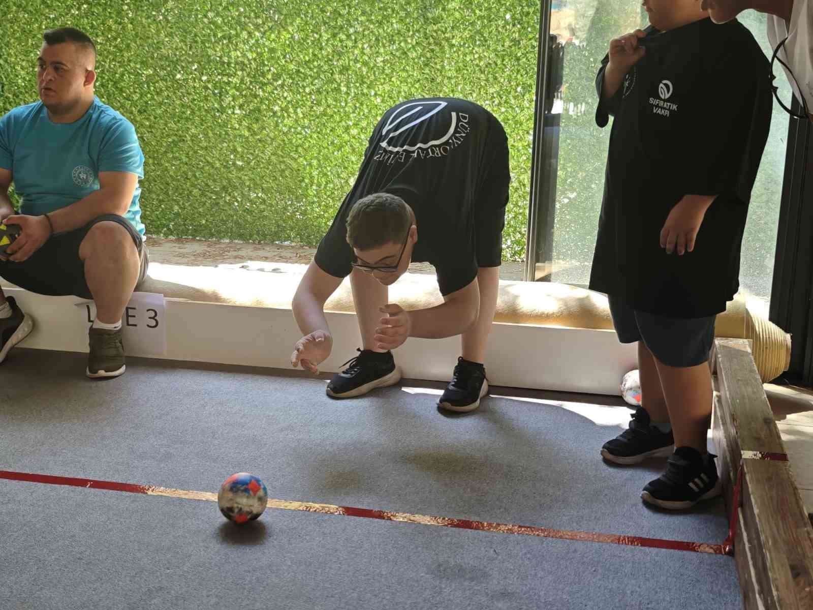 Özel sporcular Bocce Türkiye şampiyonası Muğla’da başladı