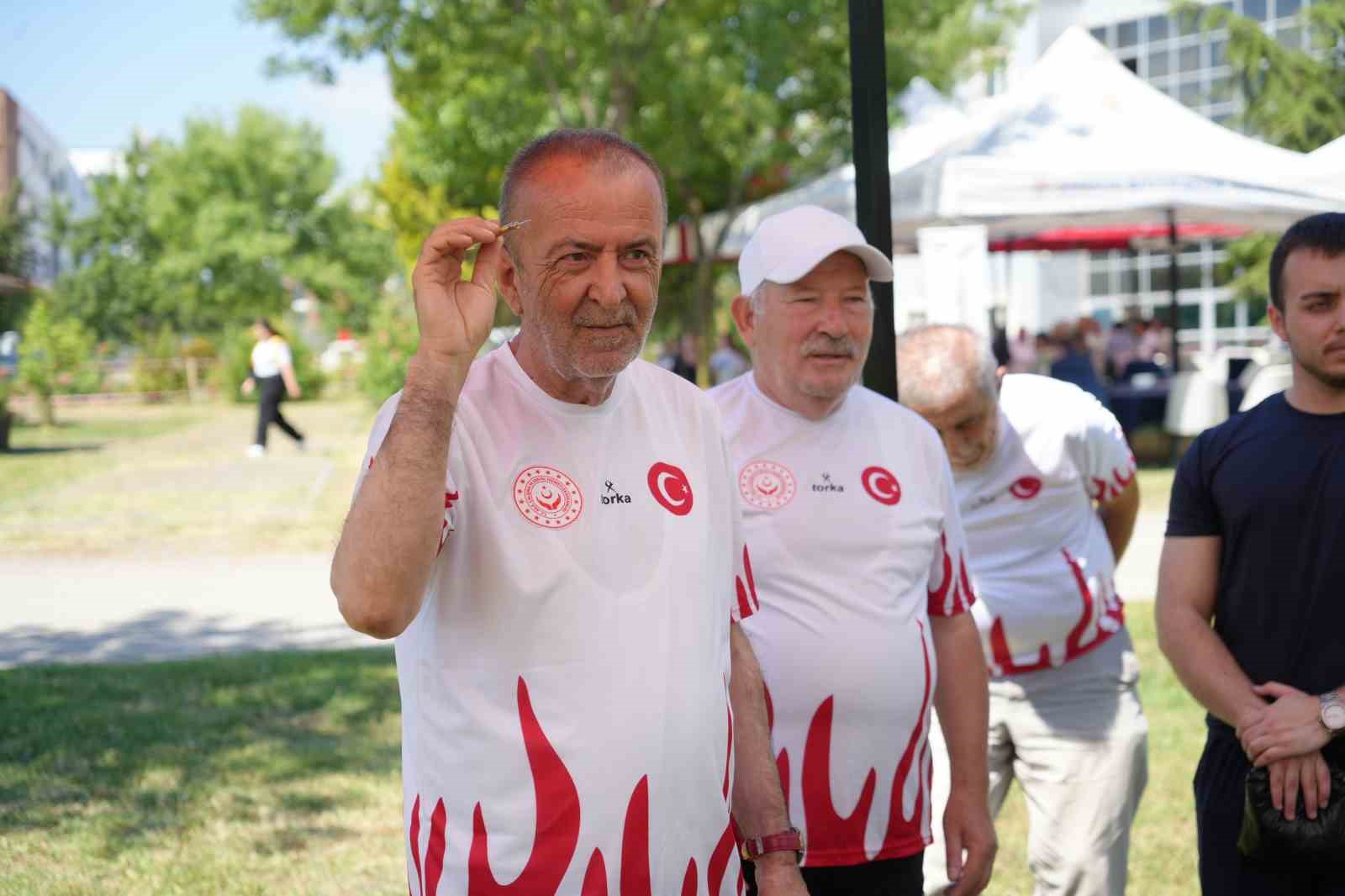 Yaşlı Olimpiyatları heyecana sahne oldu