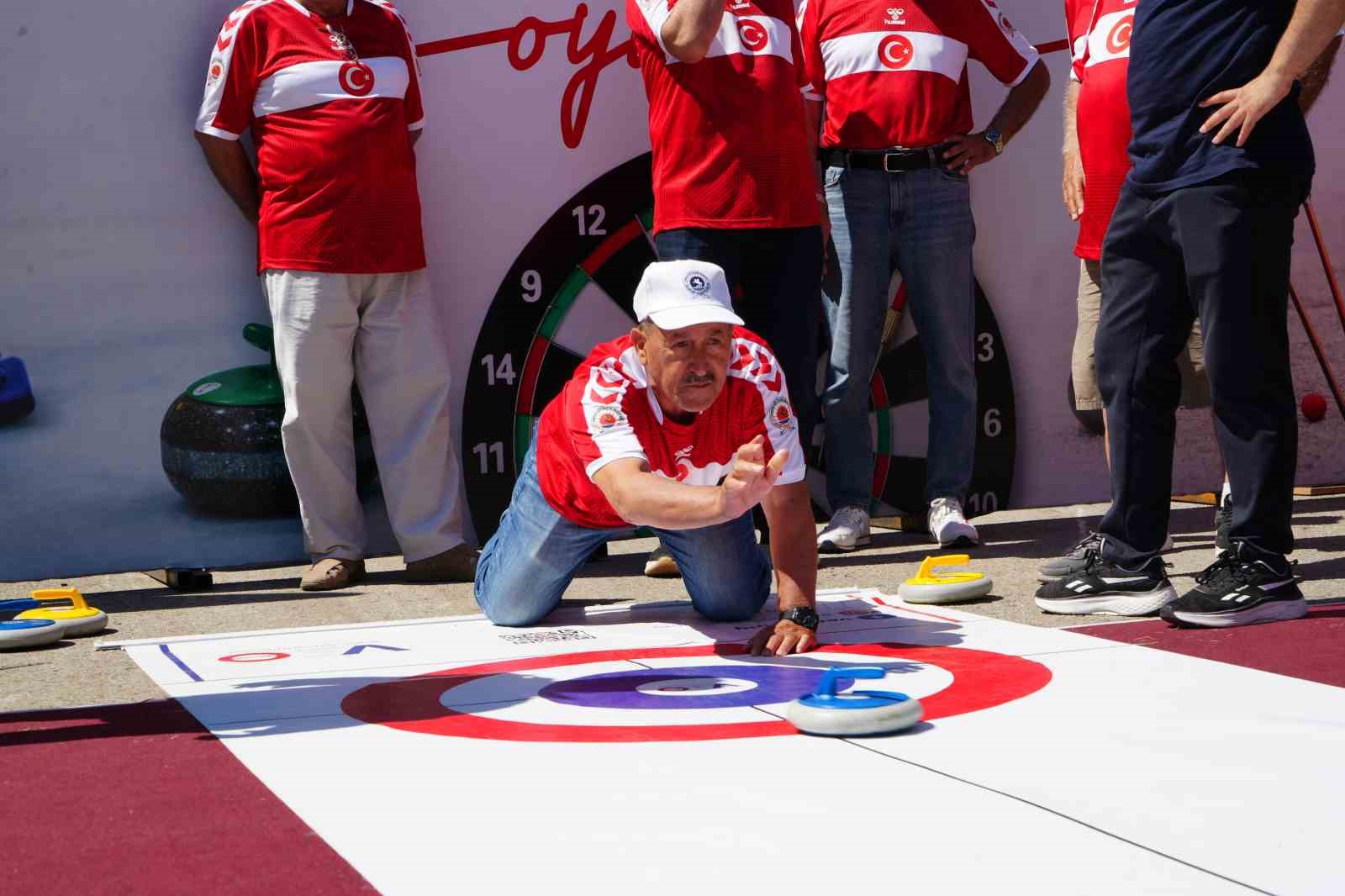 Yaşlı Olimpiyatları heyecana sahne oldu