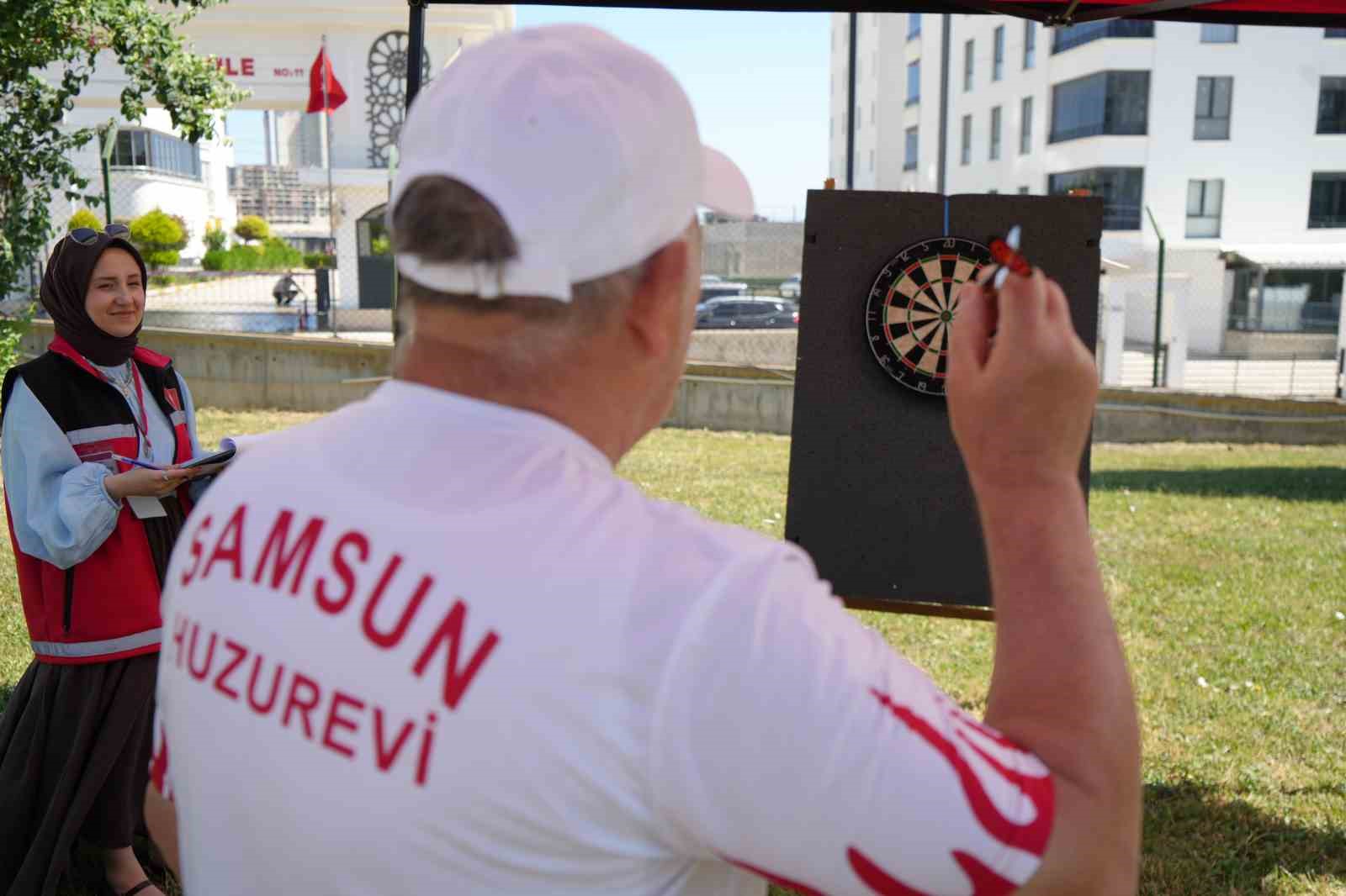 Yaşlı Olimpiyatları heyecana sahne oldu