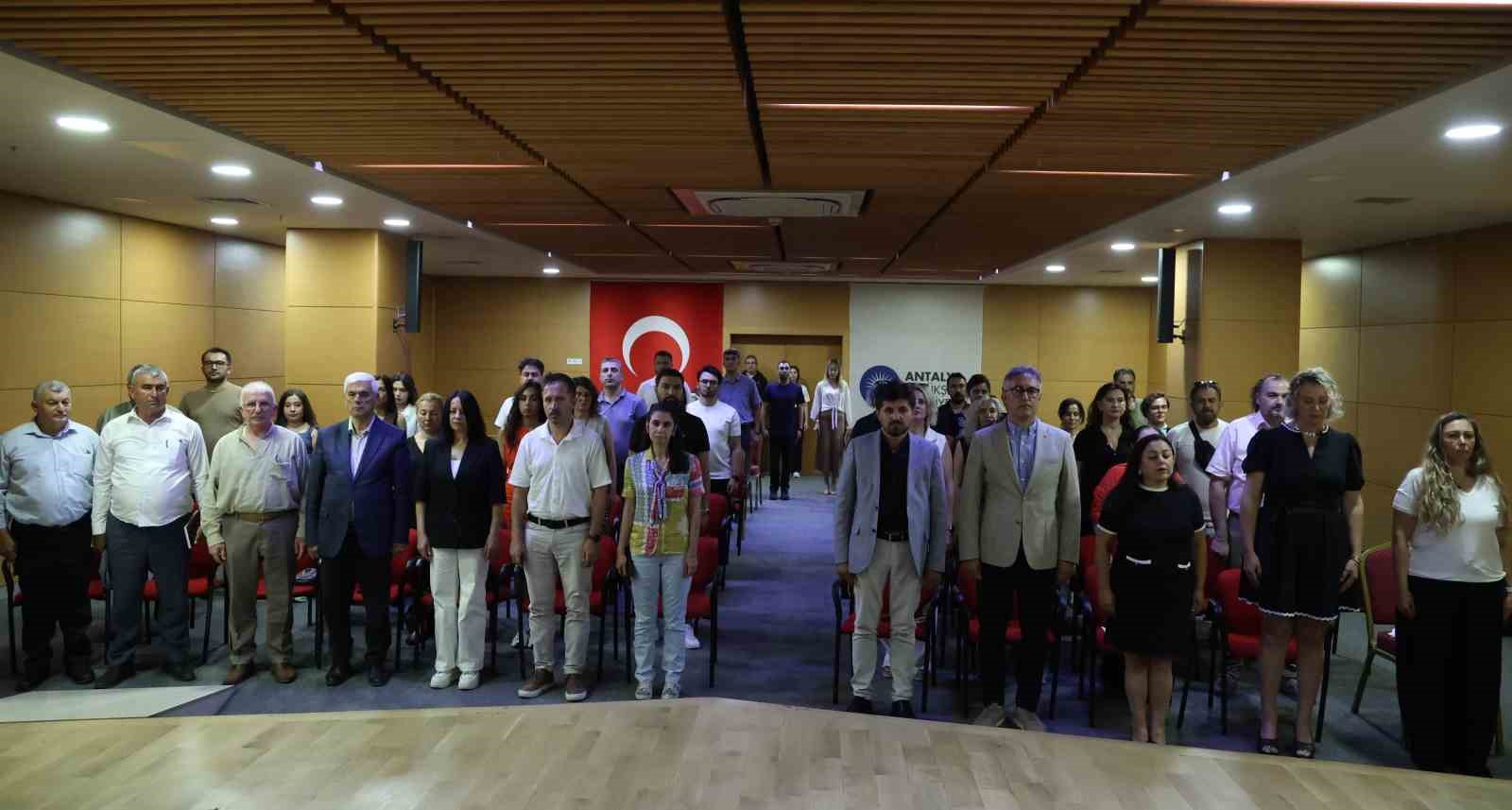 Büyükşehirden yeşil geçiş için ortak akıl çalıştayı