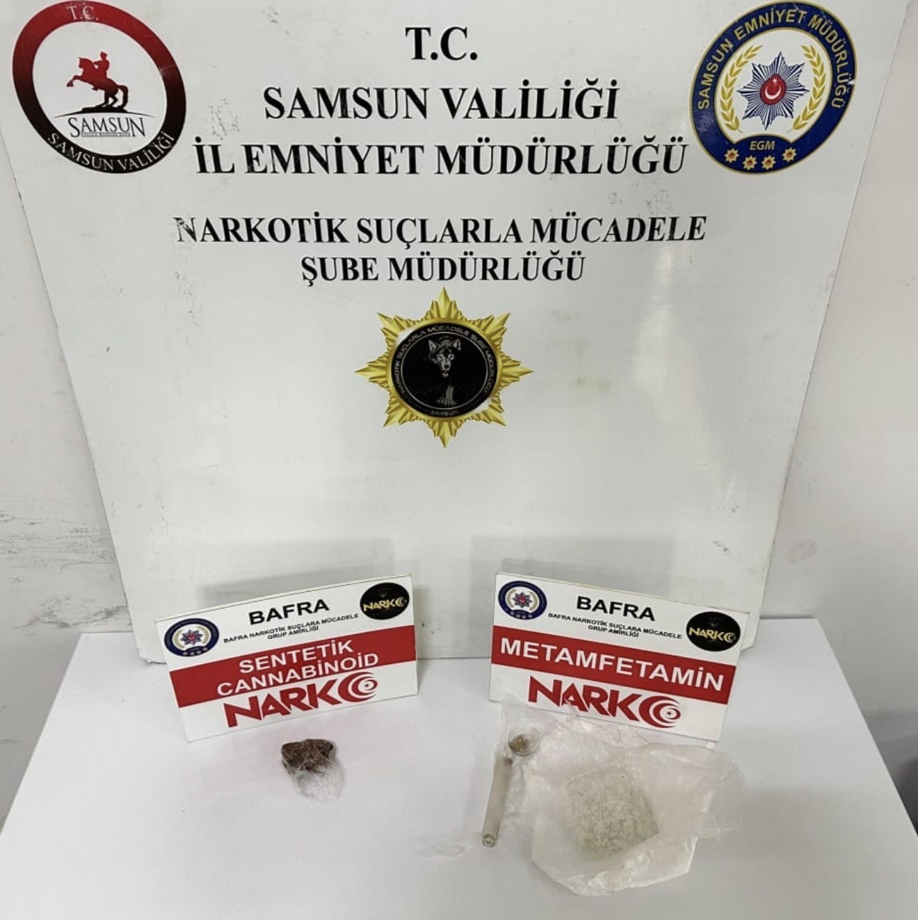 Samsun’da 4 ilçede uyuşturucu operasyonu: 6 gözaltı
