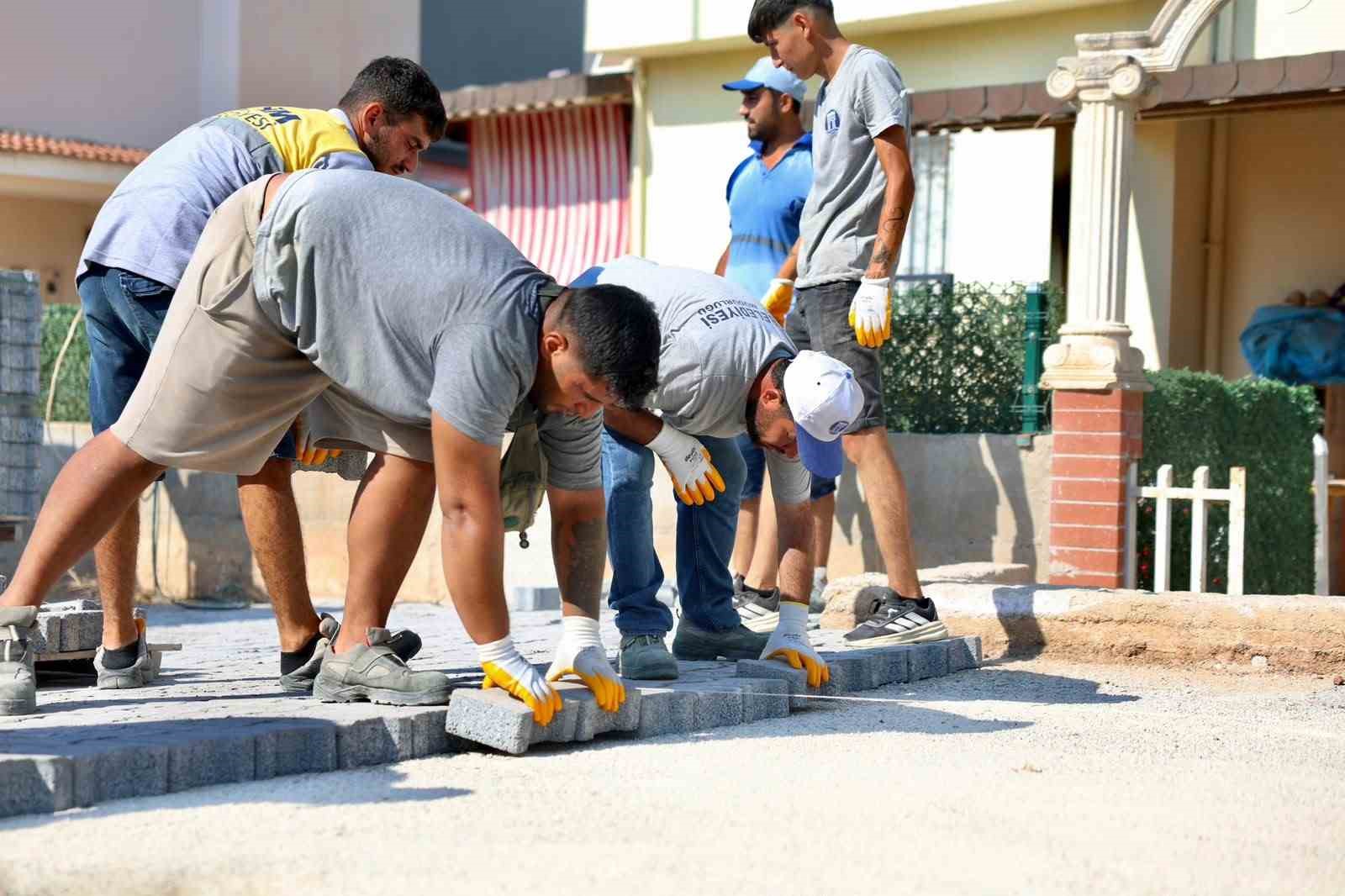 Didim Belediyesi Efeler Mahallesi’ni modern bir görünüme kavuşturuyor