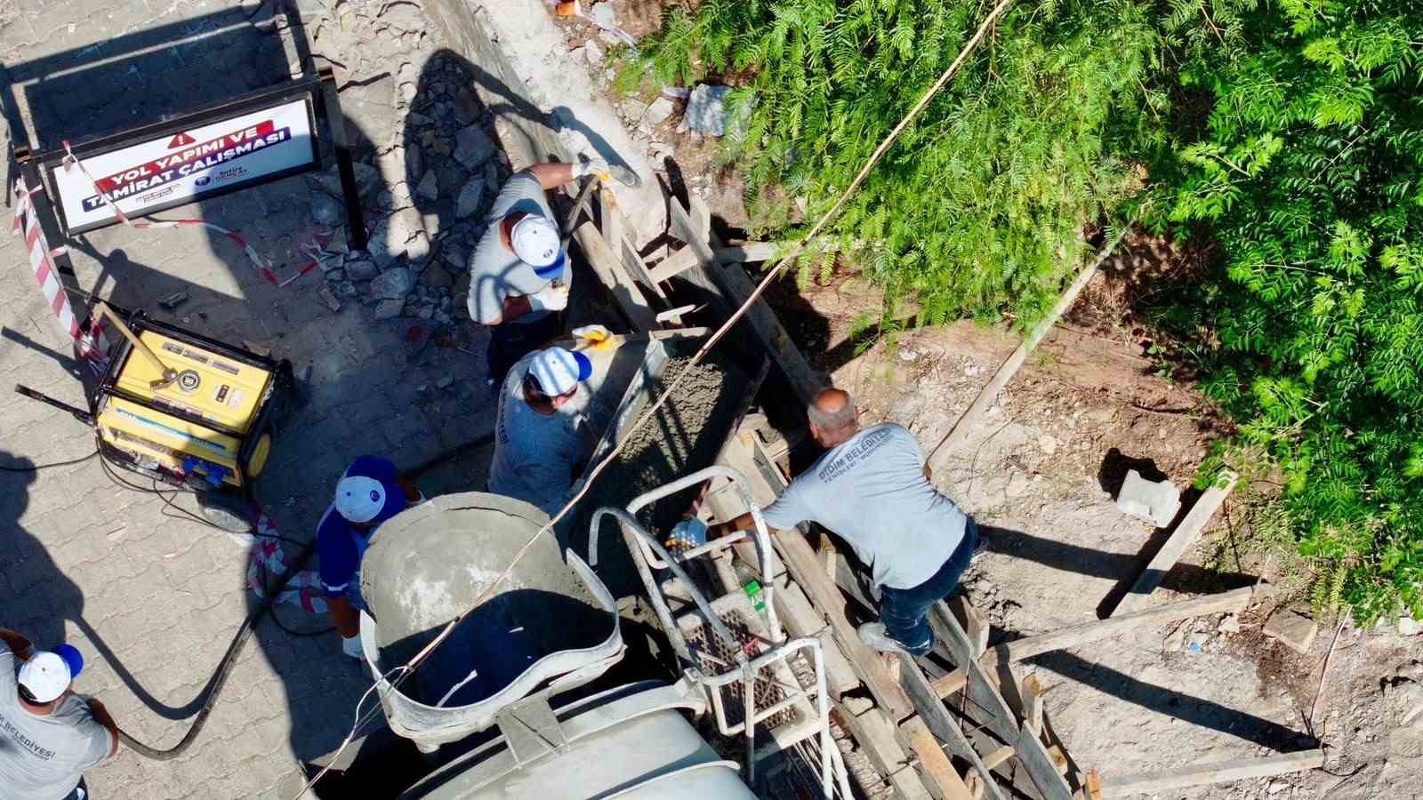 Didim Belediyesi Efeler Mahallesi’ni modern bir görünüme kavuşturuyor