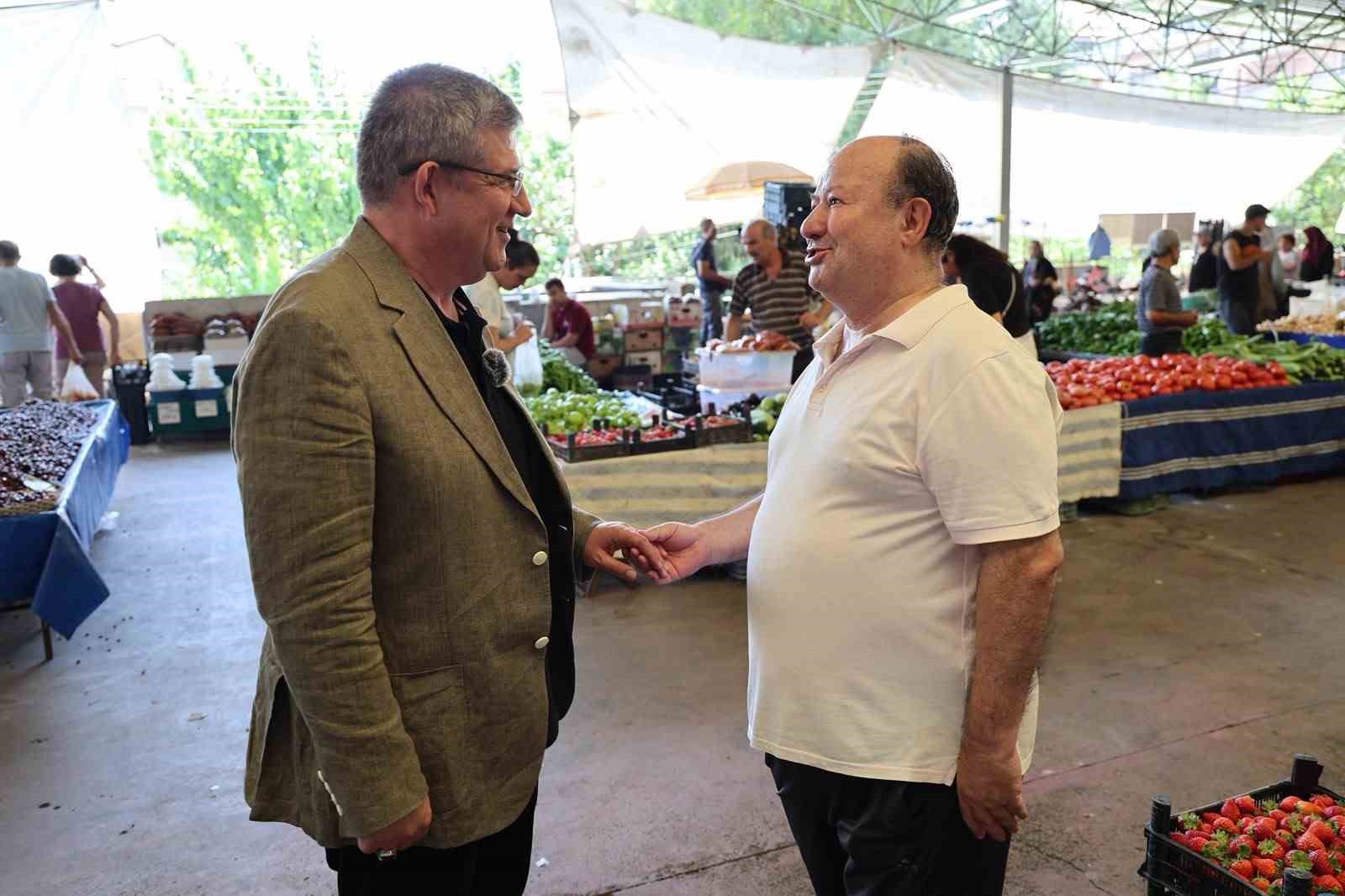 AK Parti İl Başkanı Subaşıoğlu, Pelitlibağ Mahallesi esnafına ziyaret etti