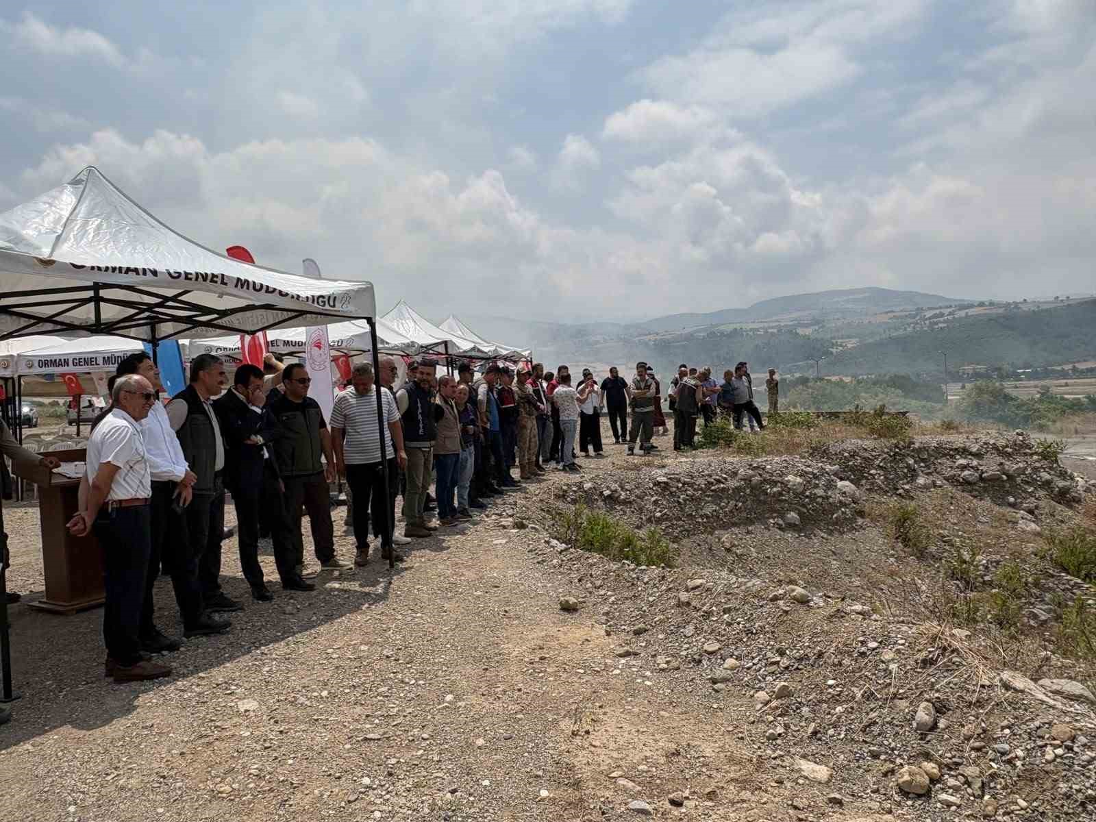 Osmaniye’de orman yangınlarına karşı özel timler tatbikatta buluştu