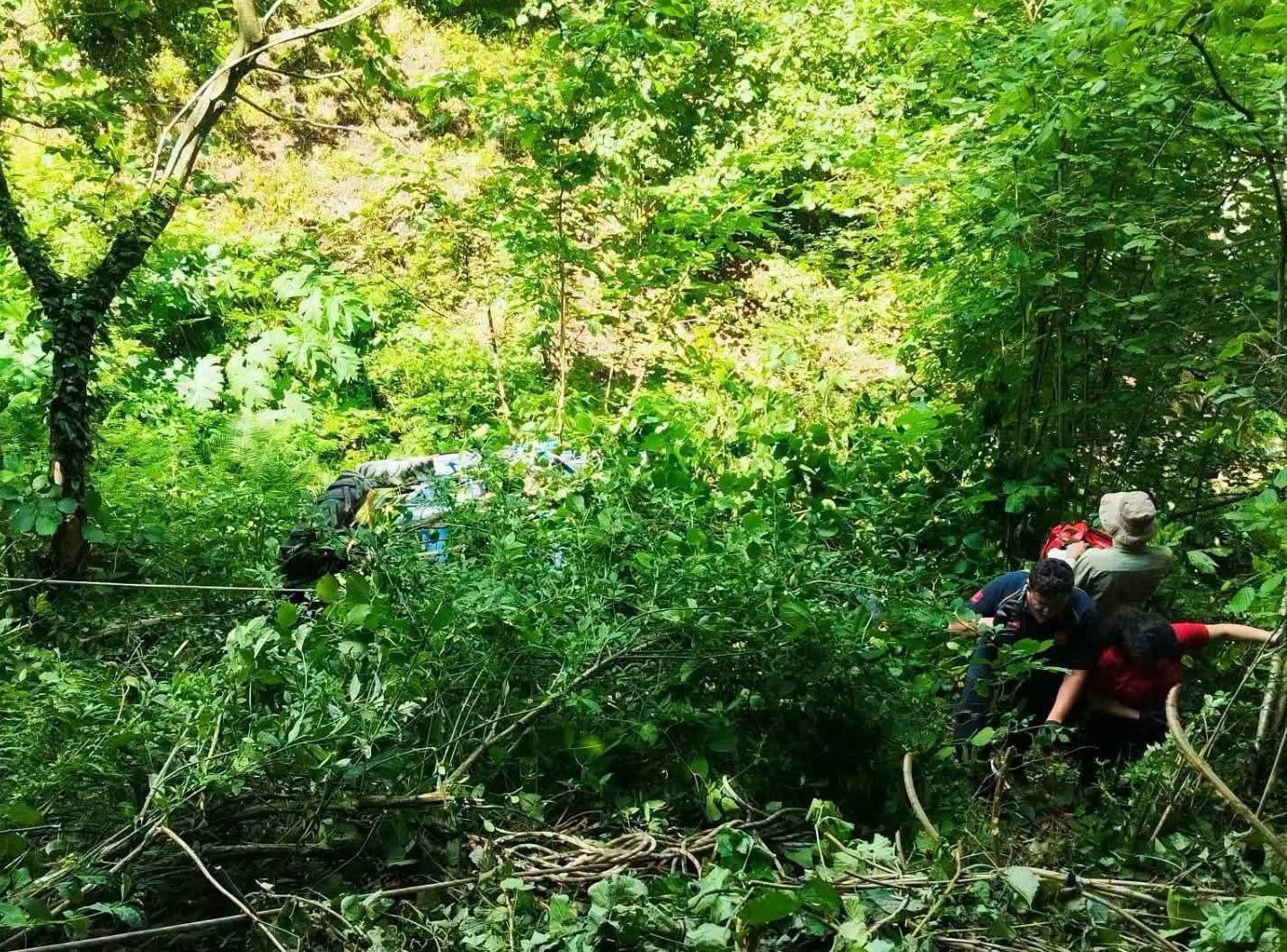 Ordu’da devrilen patpatın sürücüsü hayatını kaybetti