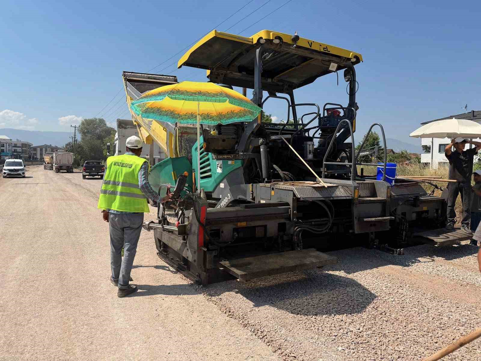 Akyazı’nın o bölgesi yeni görünümüne kavuşuyor