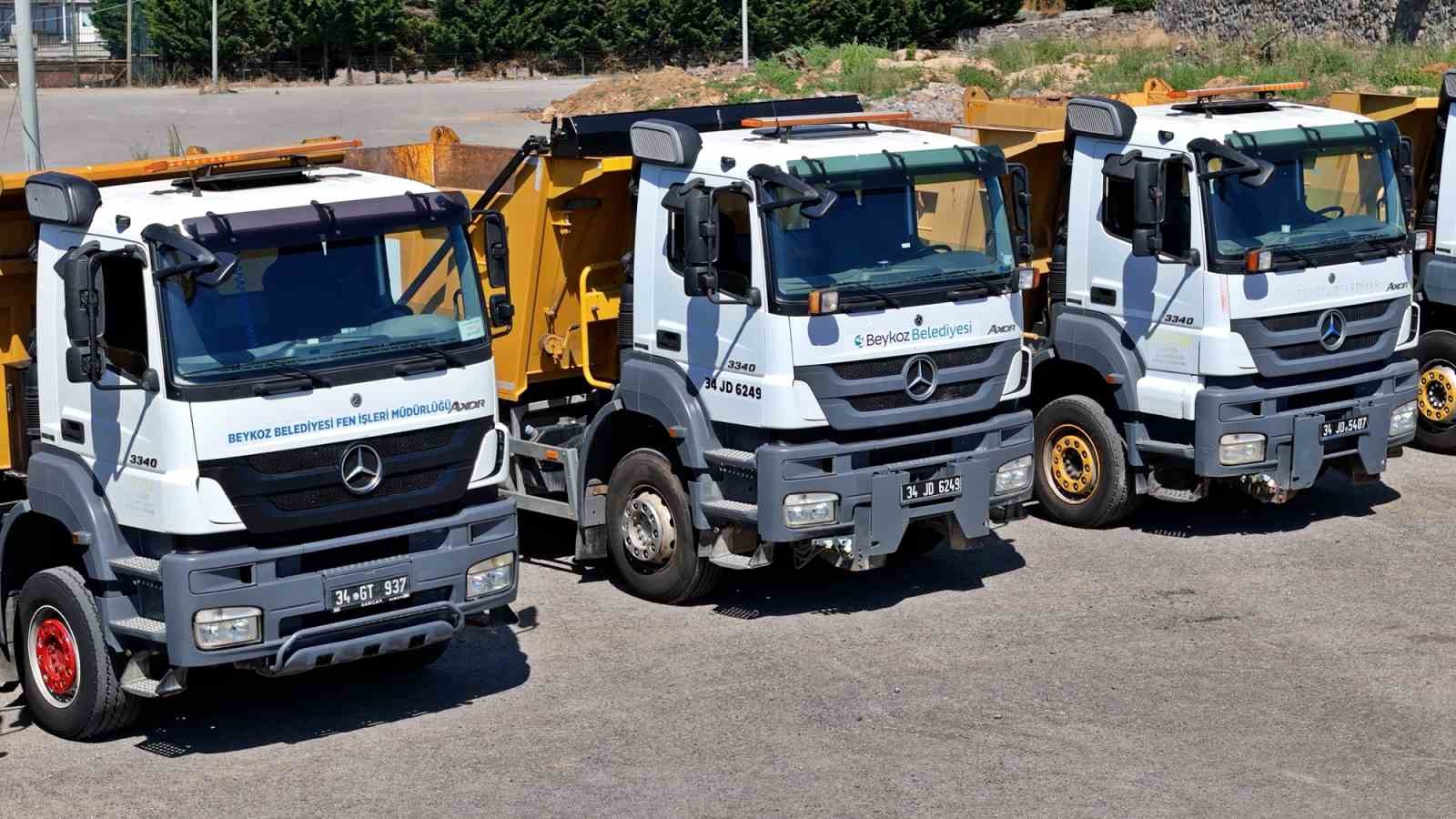 Garajdaki 26 atıl araç yeniden hizmette: Beykoz Belediyesi’nden 150 milyon TL’lik tasarruf