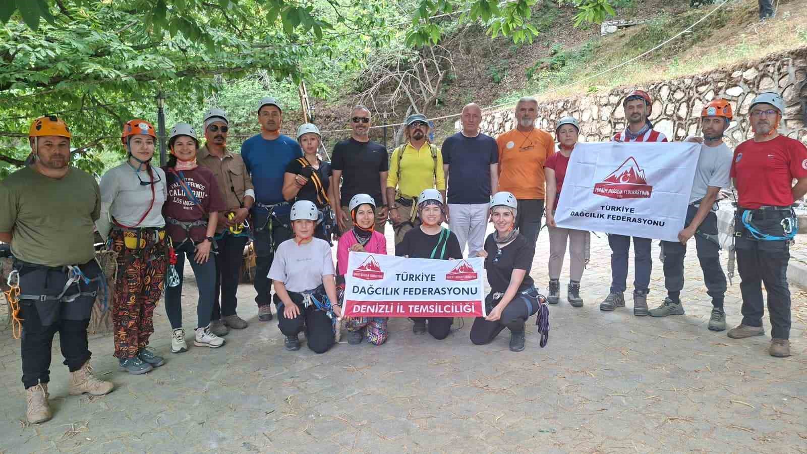 Babadağ Karaçöplen Yaylasında geleceğin dağcılık liderleri yetişiyor